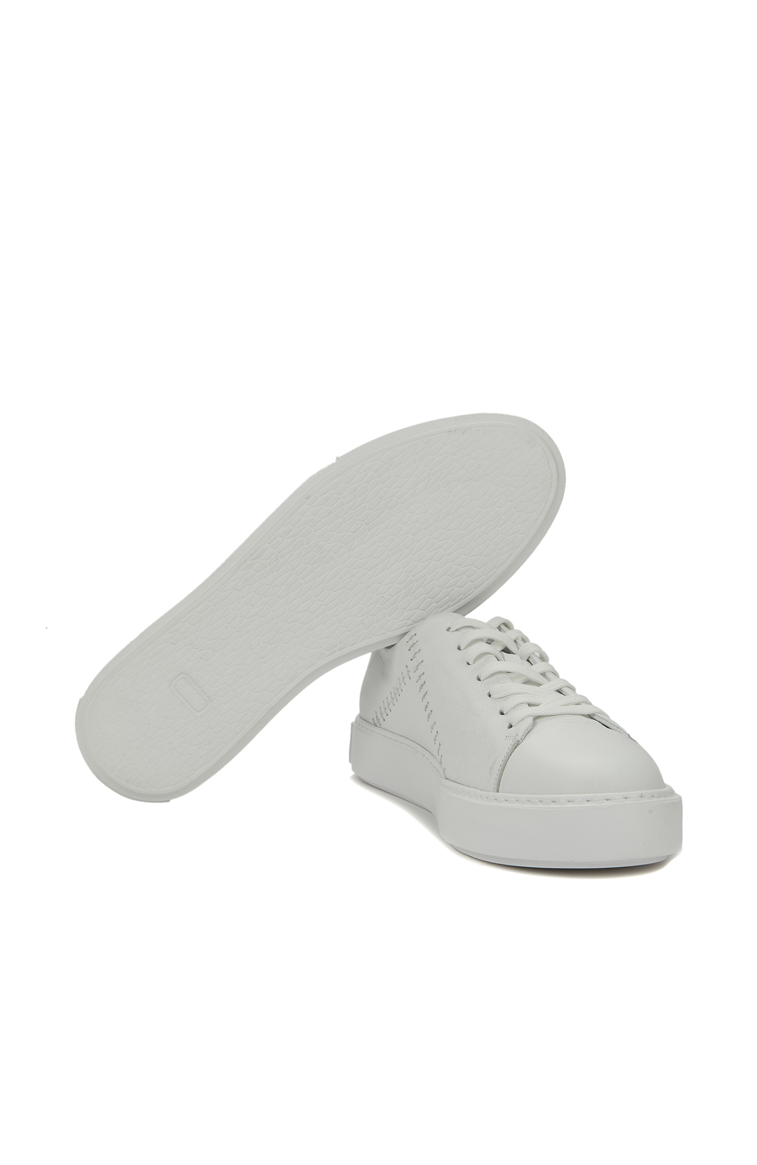 Beyaz Erkek Deri Ayakkabı