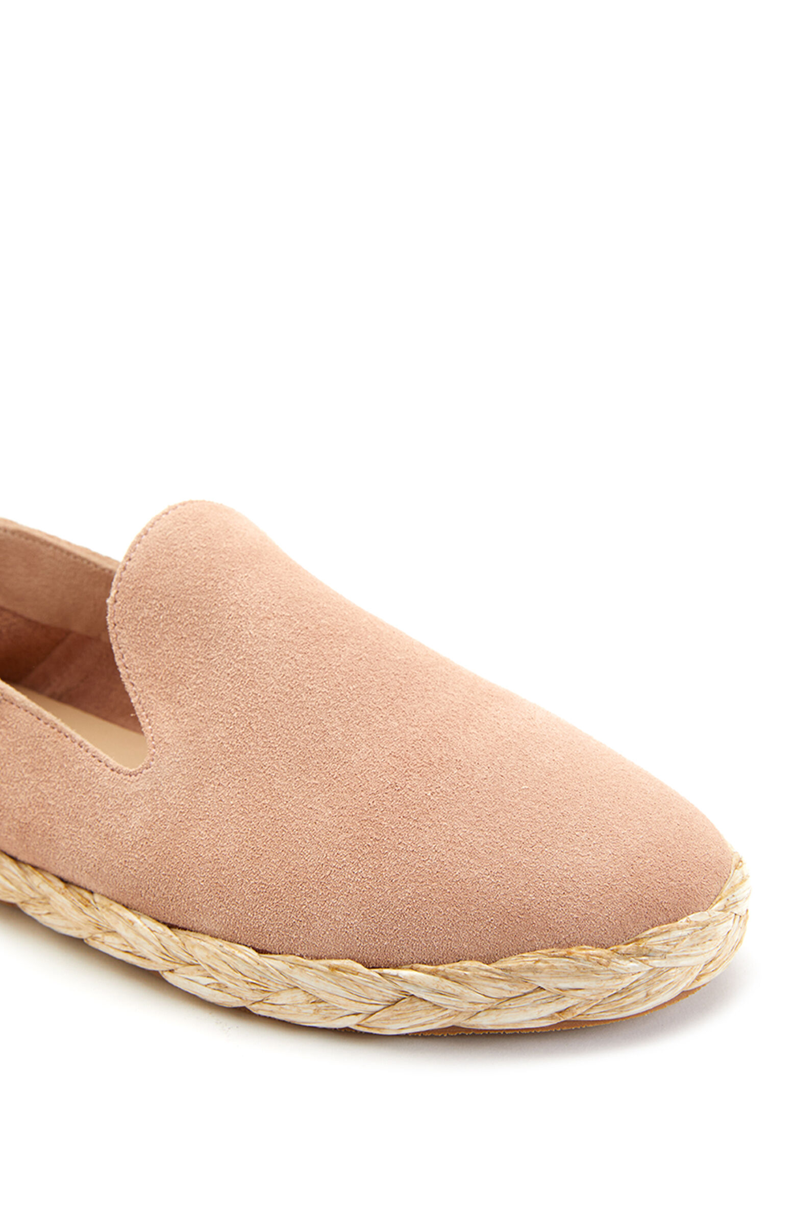 Pudra Kadın Süet Deri Espadril