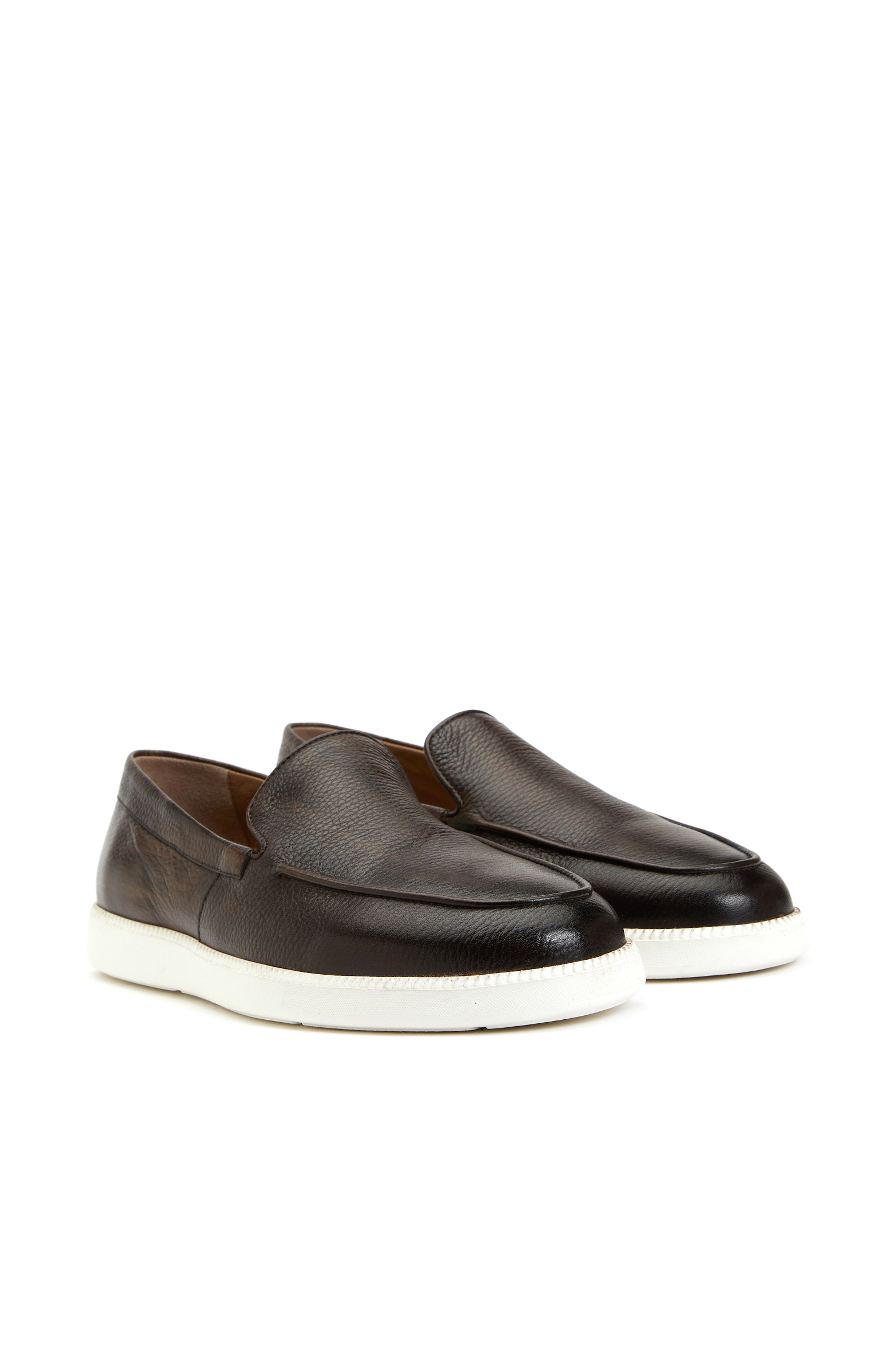 Kahverengi Erkek Deri Loafer