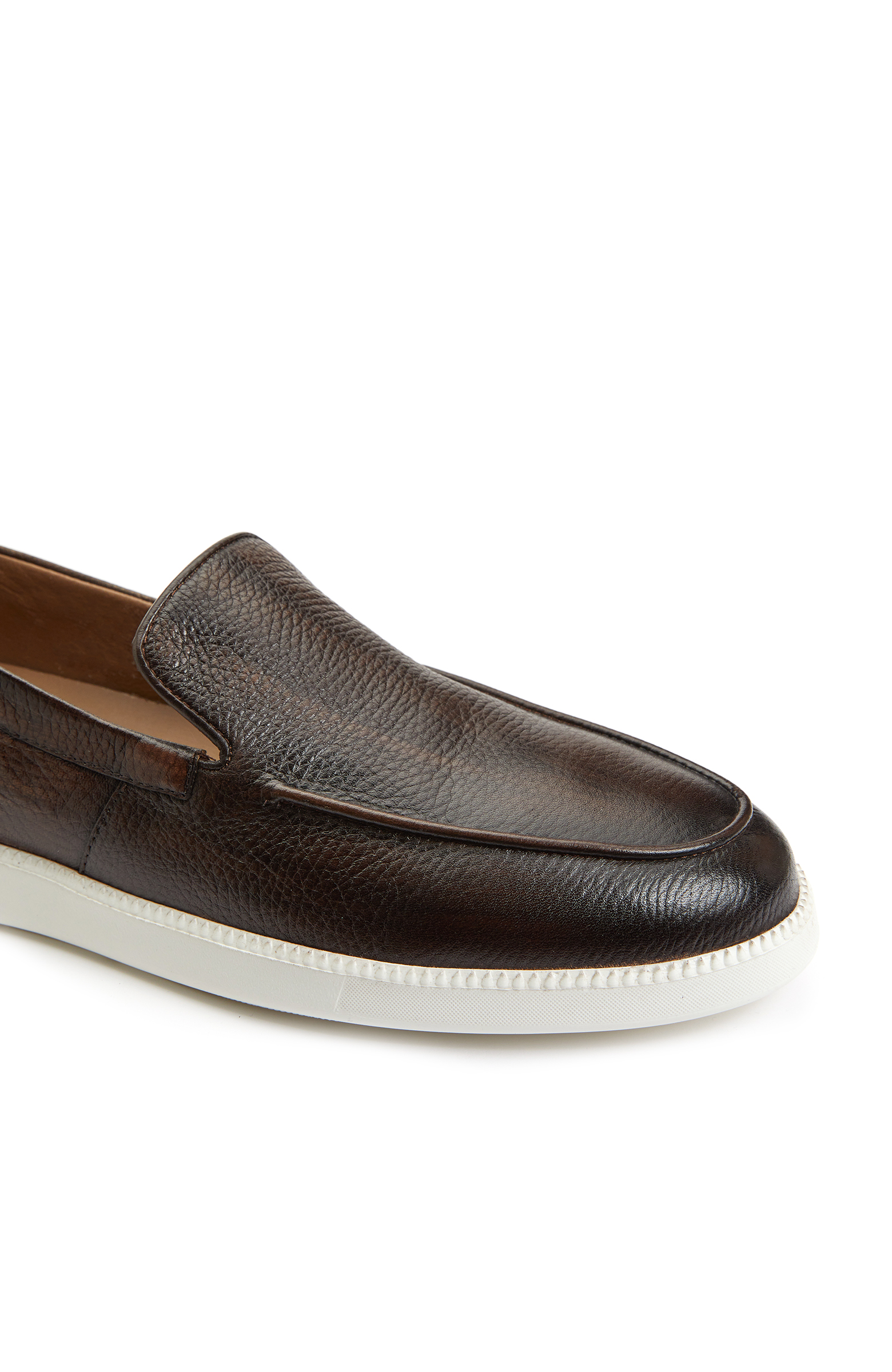 Kahverengi Erkek Deri Loafer