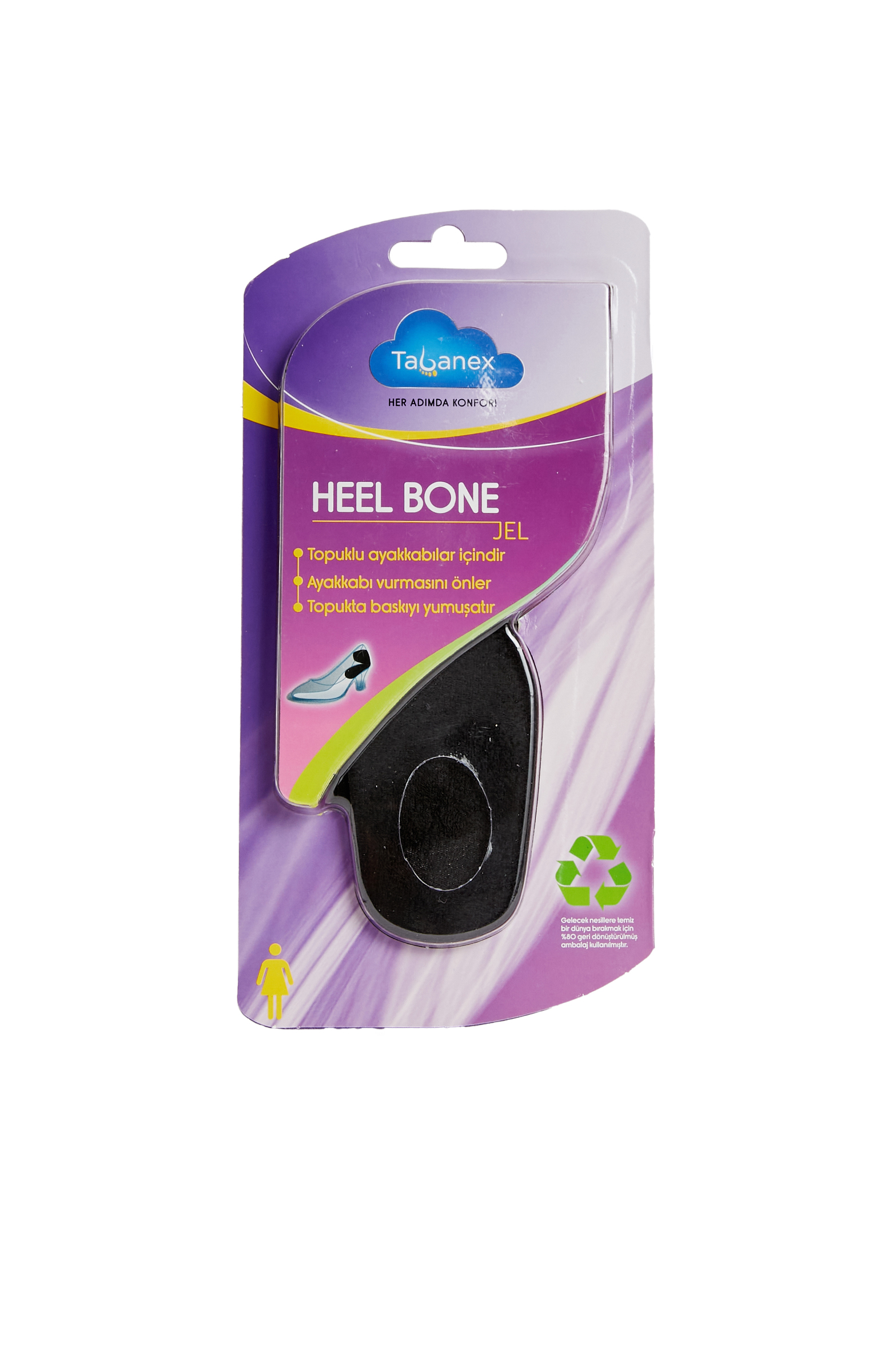 Nude Kaydırmaz Jel Taban