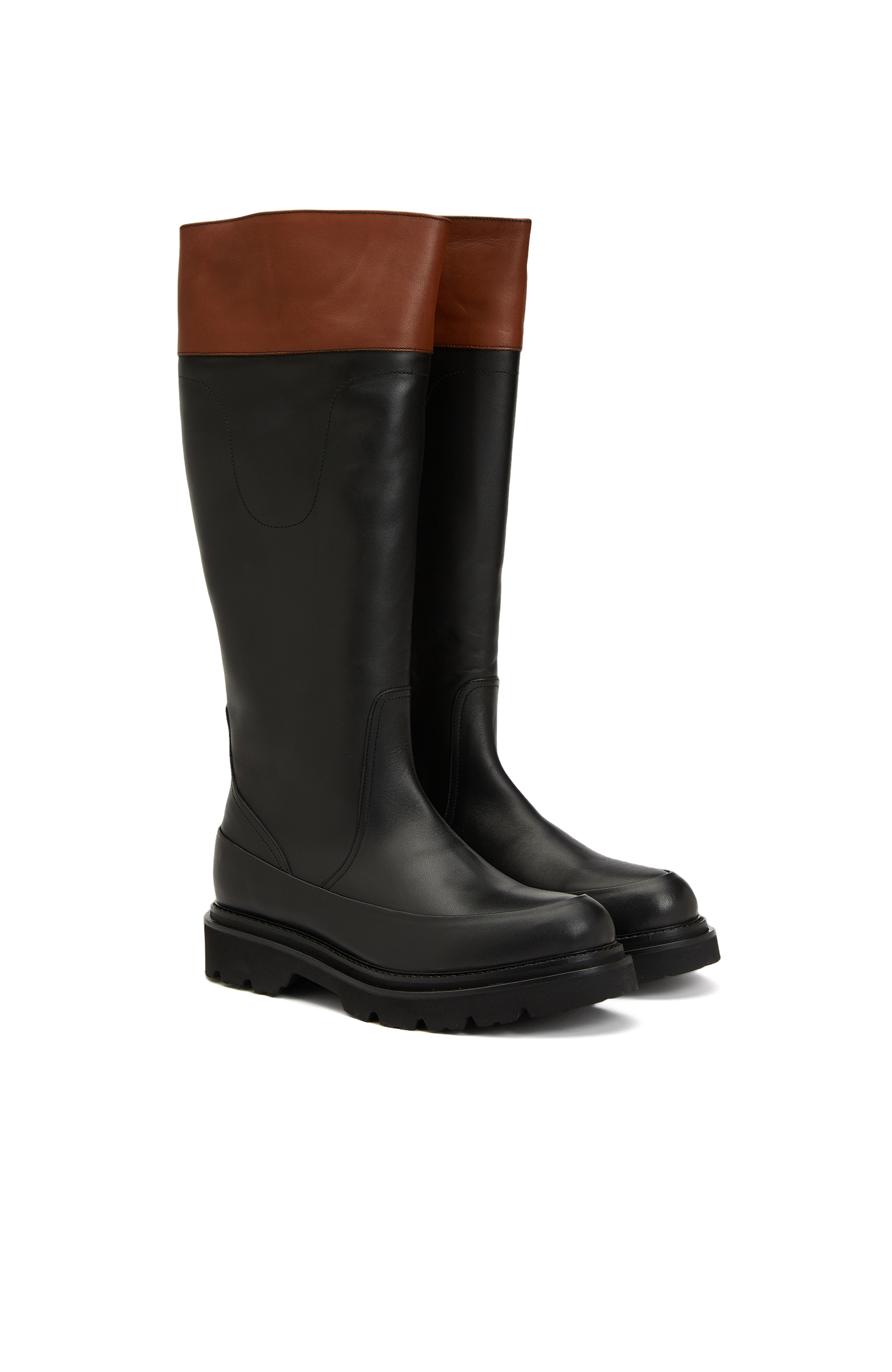 Siyah Kadın Deri Çizme