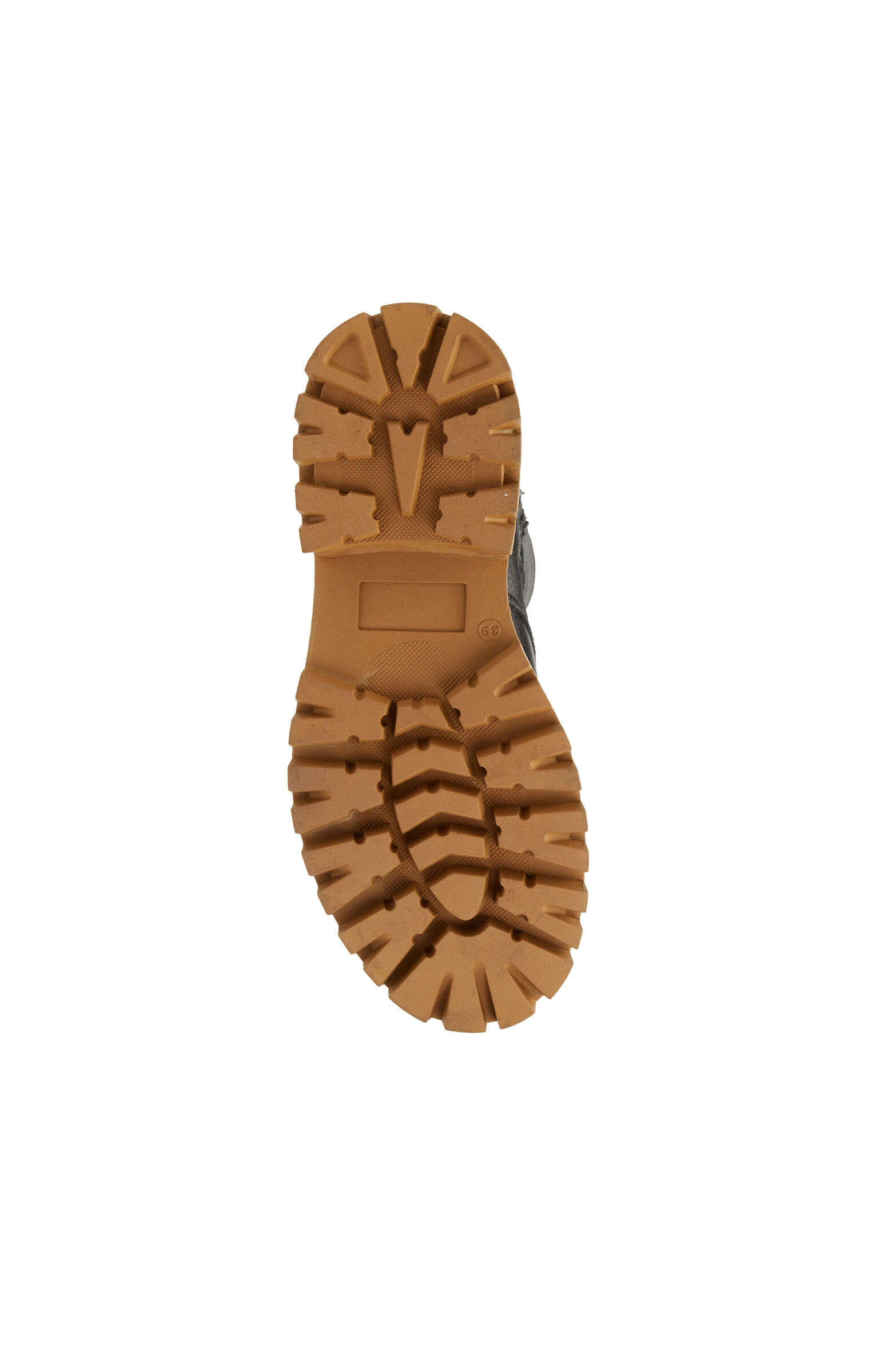 Siyah Toka Detaylı Kalın Taban Kadın Bot 