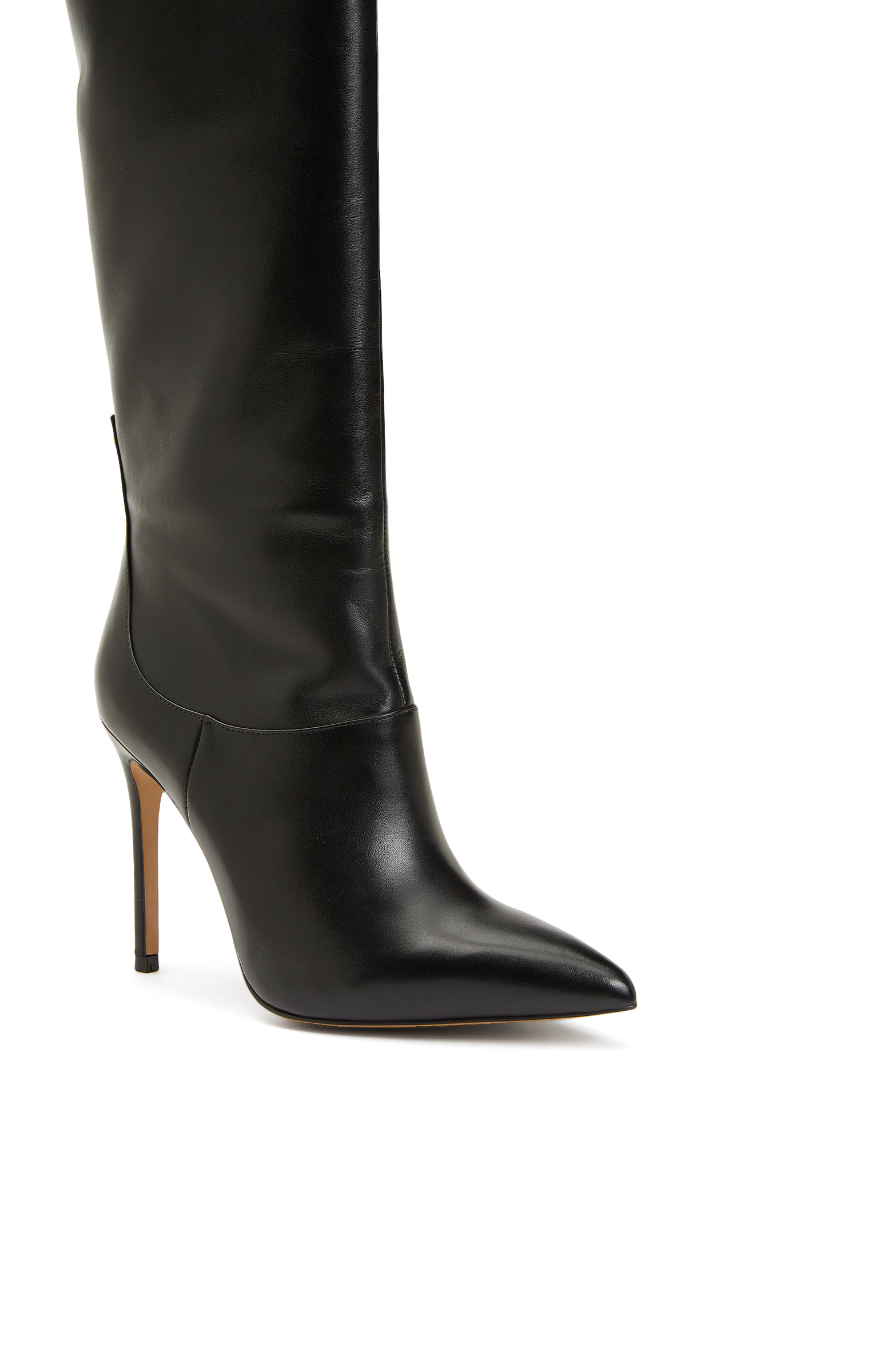 Siyah Kadın Deri Çizme