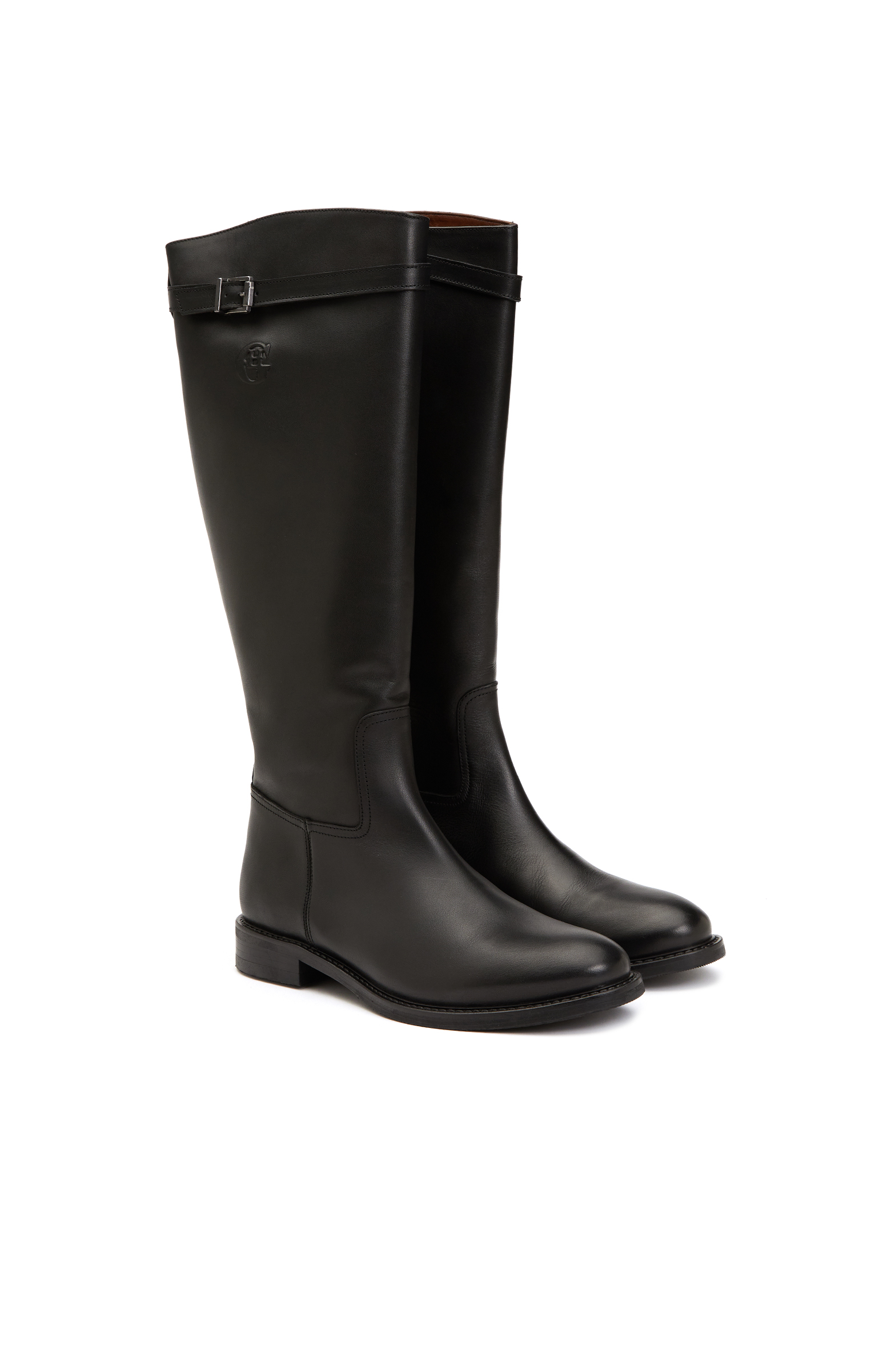 Siyah Kadın Deri Çizme