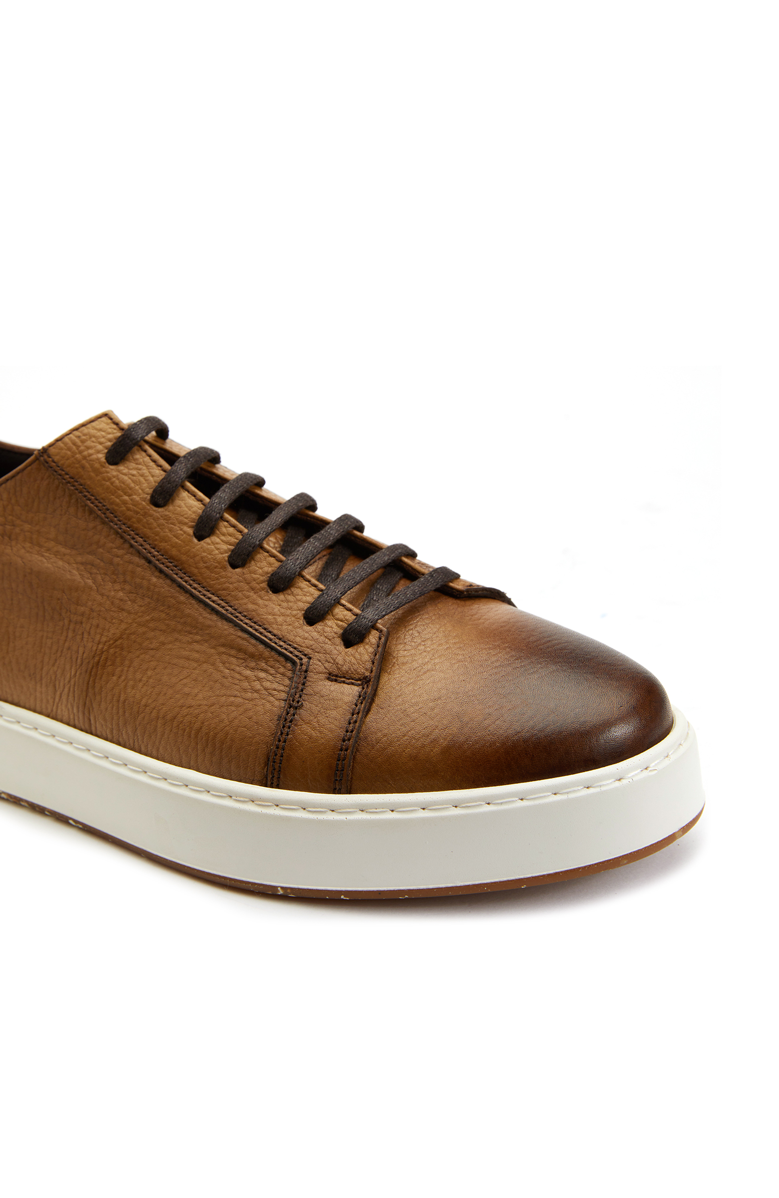 Ceviz Erkek Deri Sneaker 