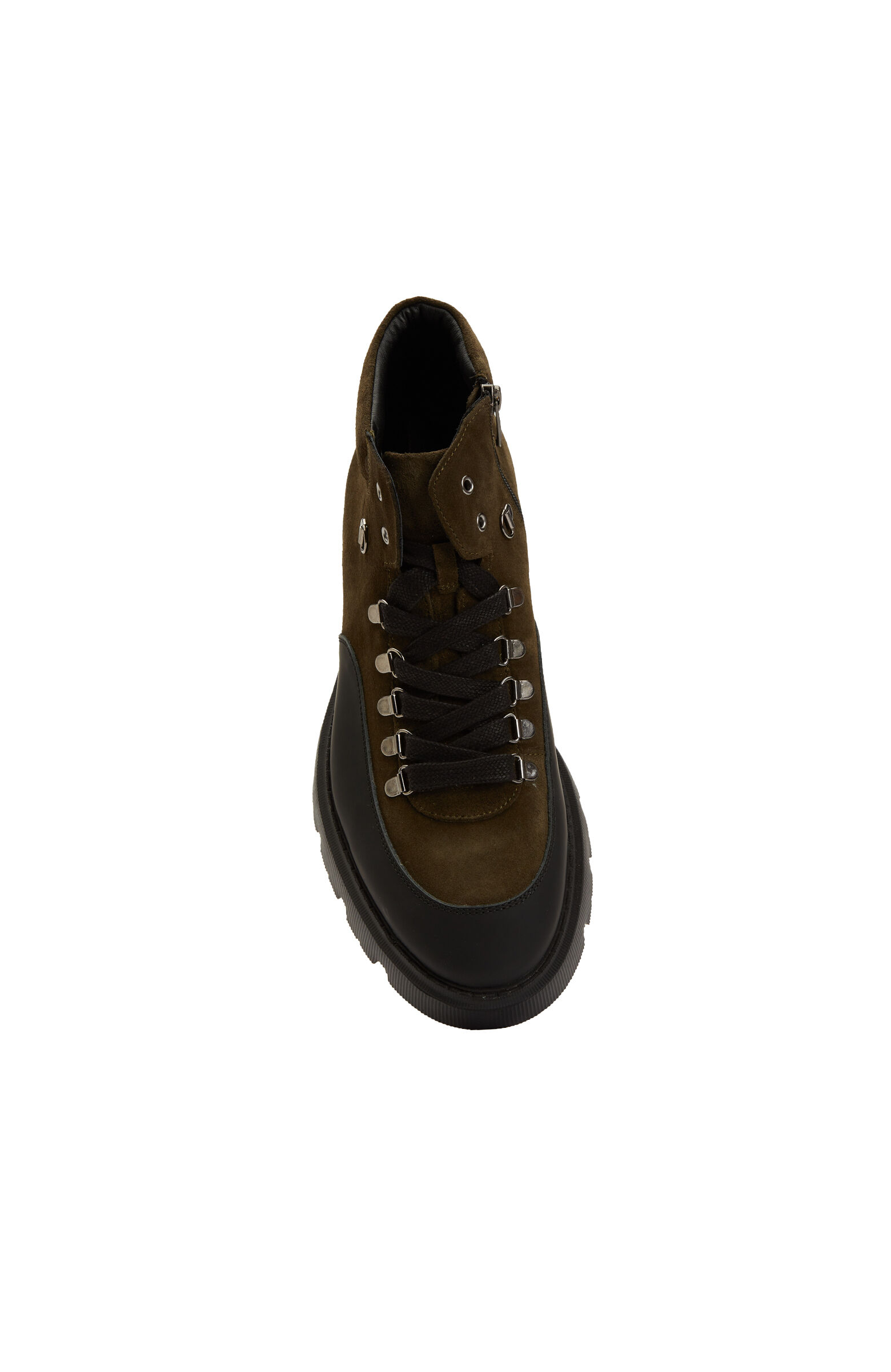 Haki Süet Erkek Outdoor Deri Bot 