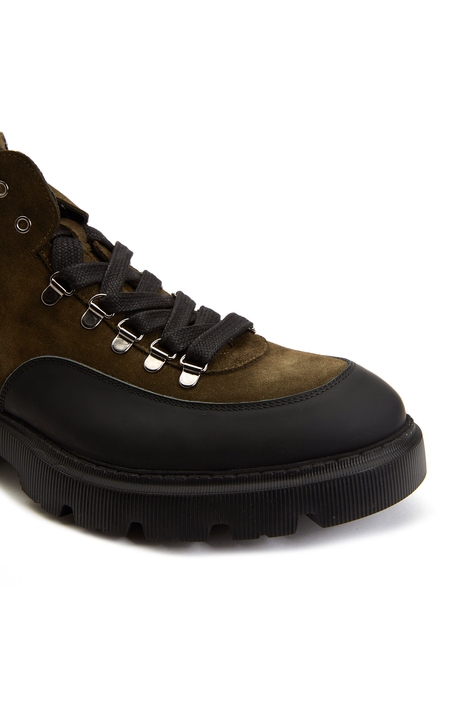 Haki Süet Erkek Outdoor Deri Bot 