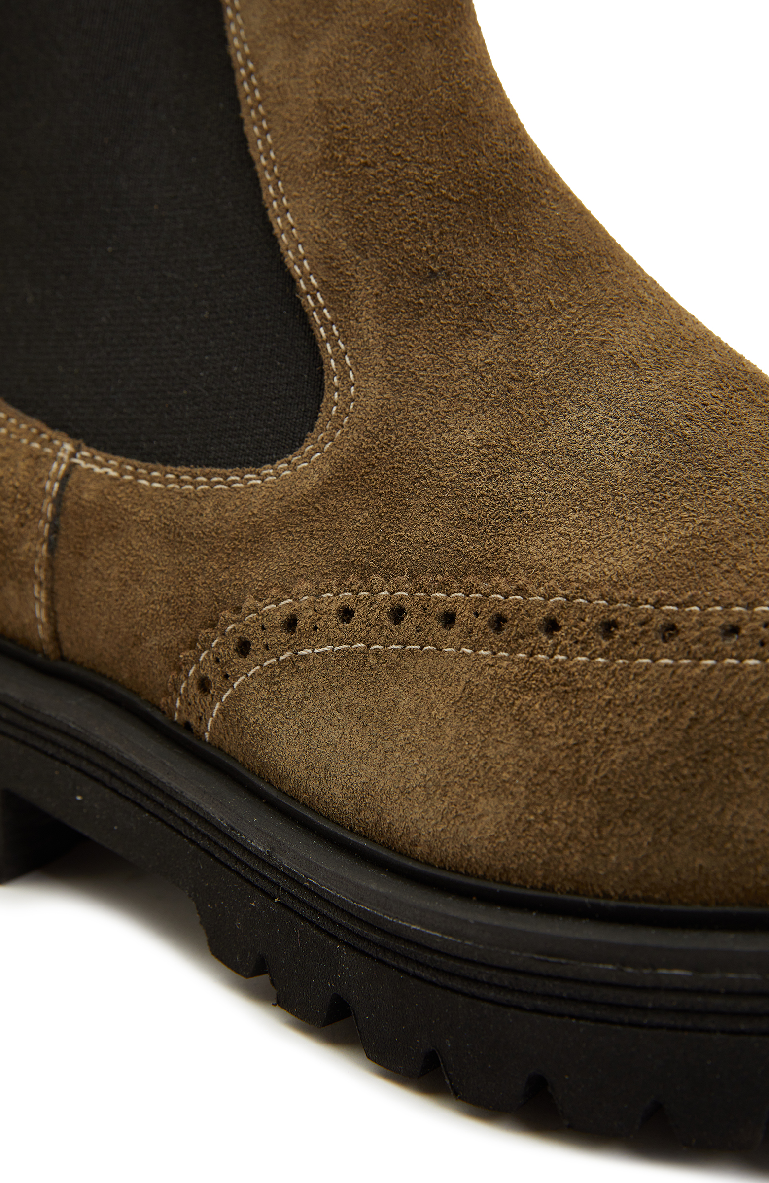 Haki Erkek Süet Deri Bot