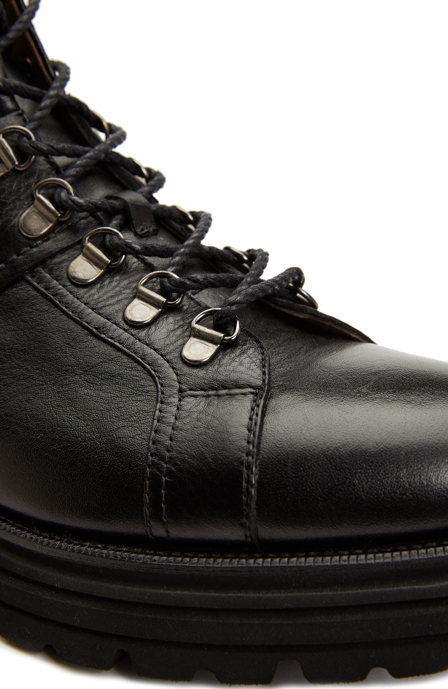 Siyah Erkek Outdoor Deri Bot