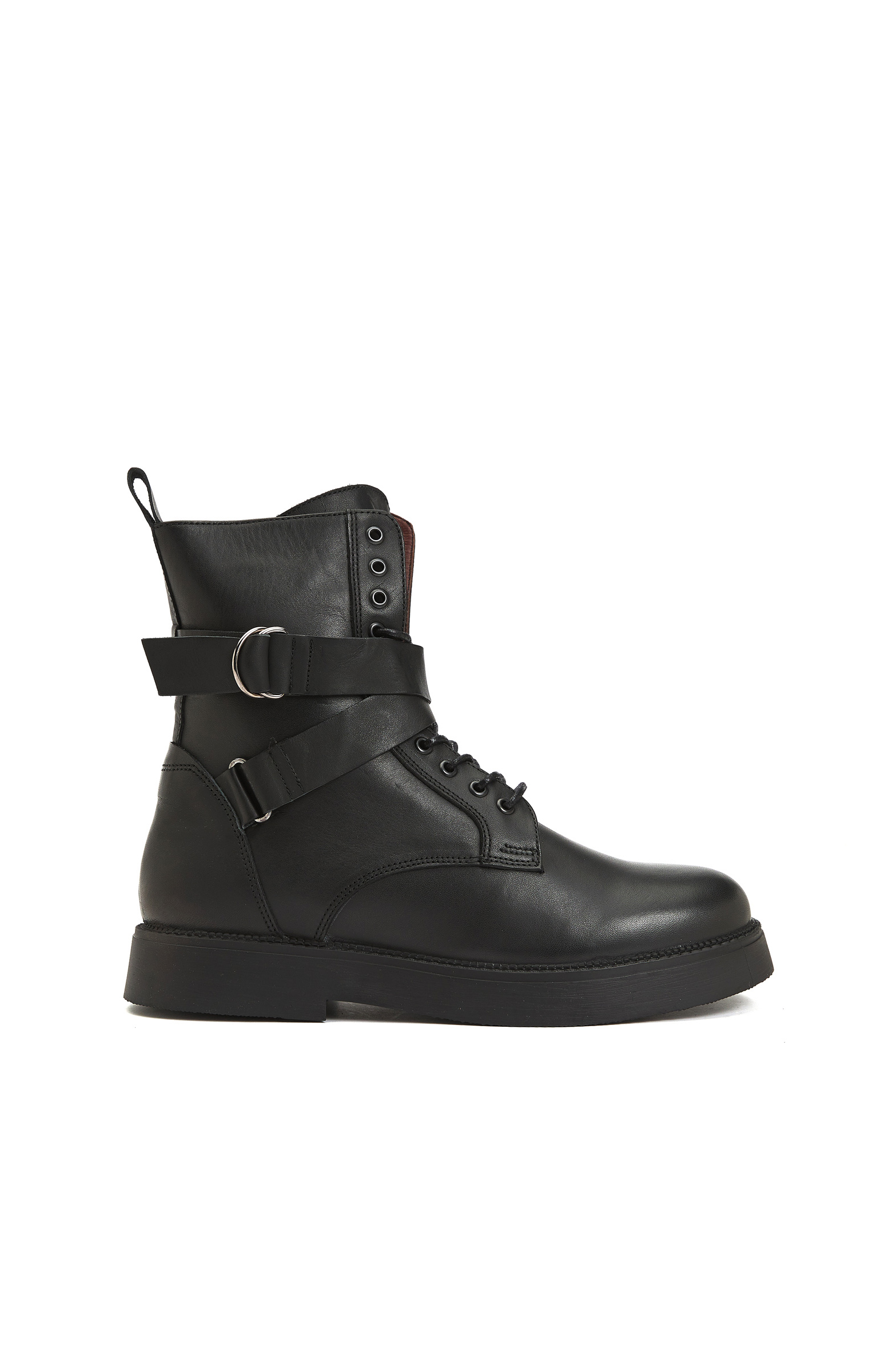 Siyah Kadın Deri Bot