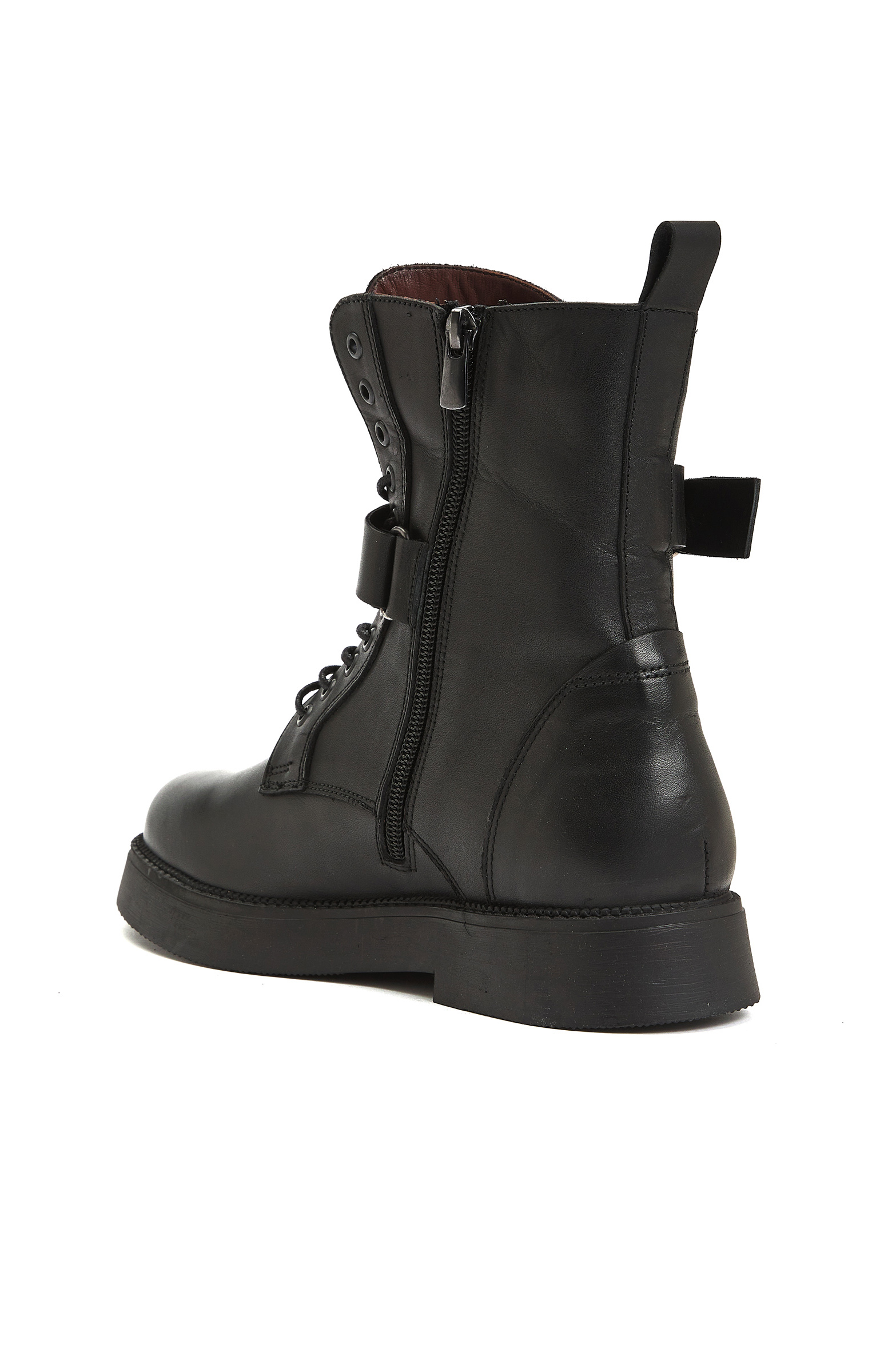 Siyah Kadın Deri Bot