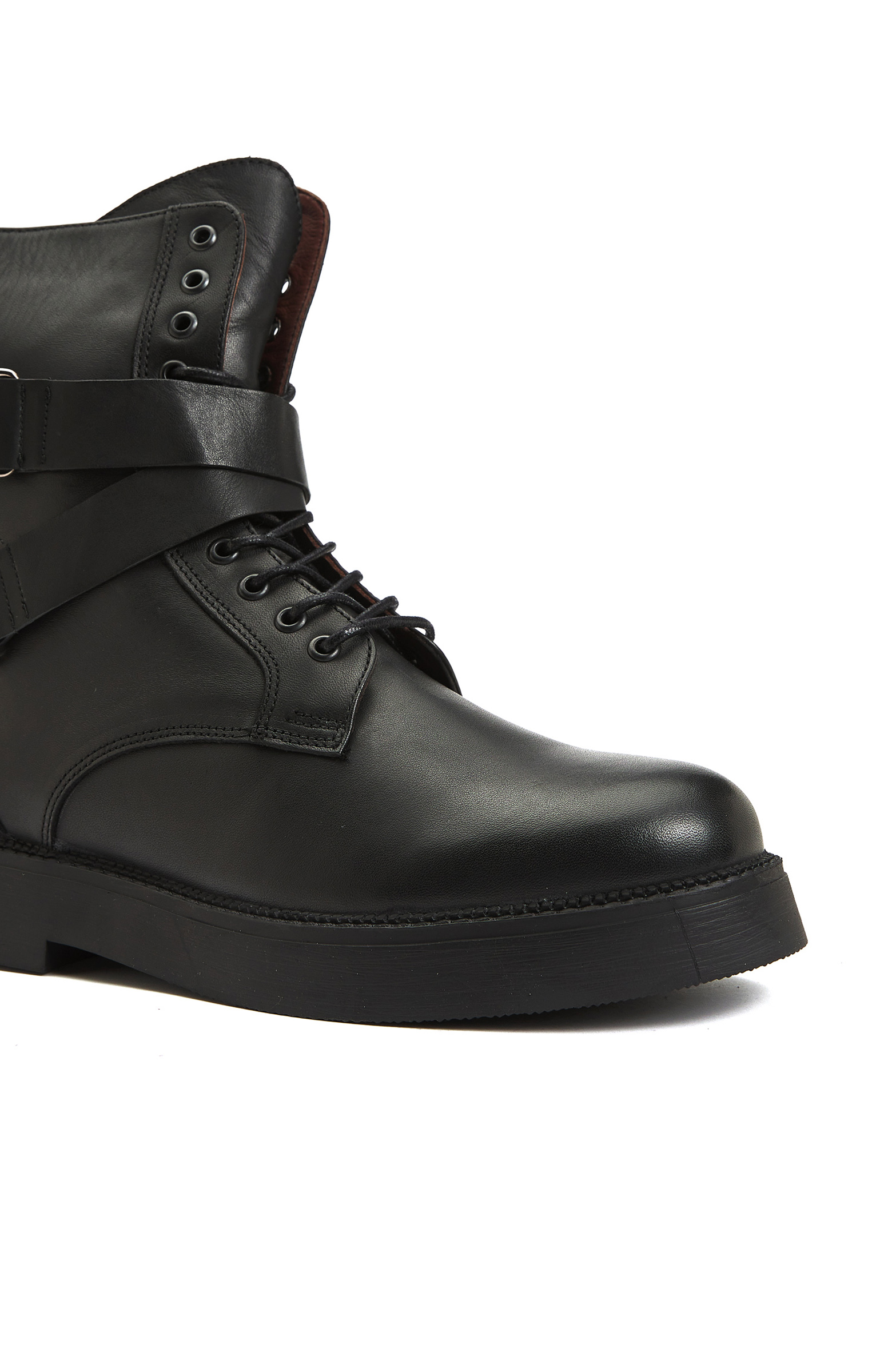 Siyah Kadın Deri Bot