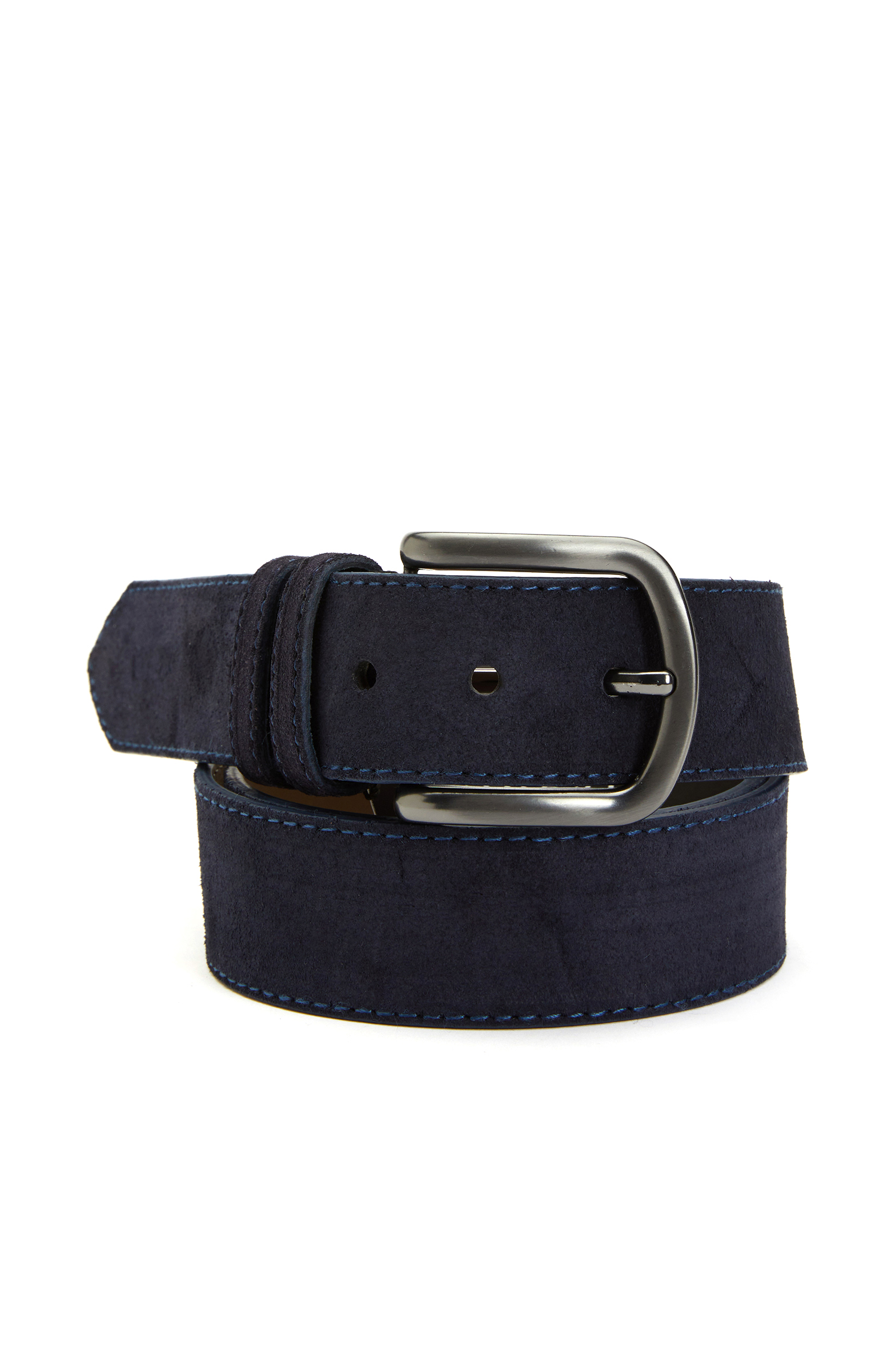 Lacivert Erkek Deri Kemer