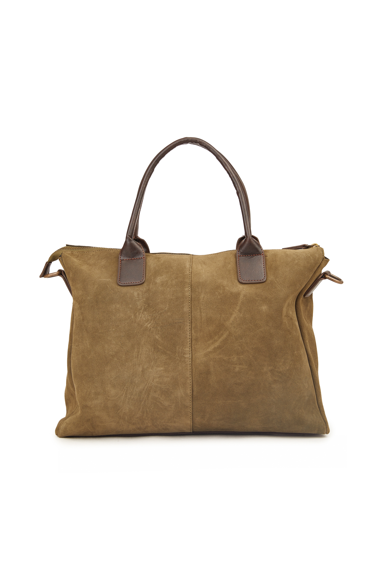 Haki Erkek Süet Laptop Çantası