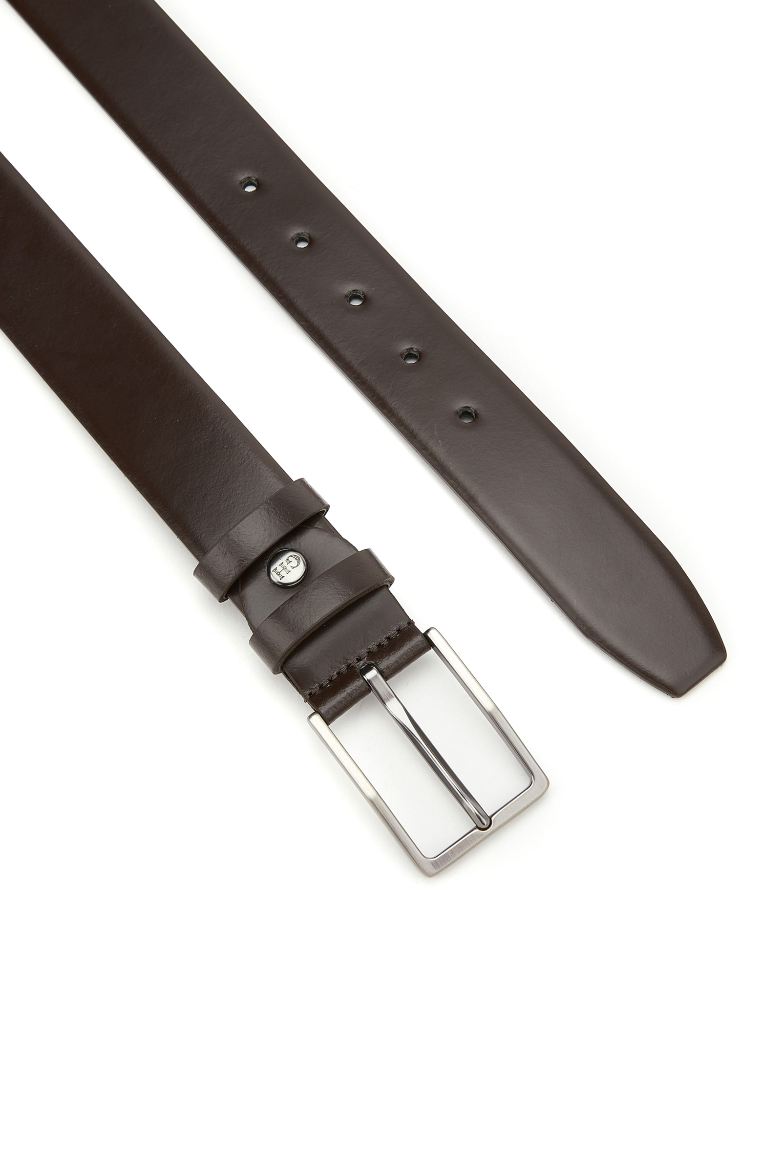 Kahverengi Mat Erkek Deri Kemer