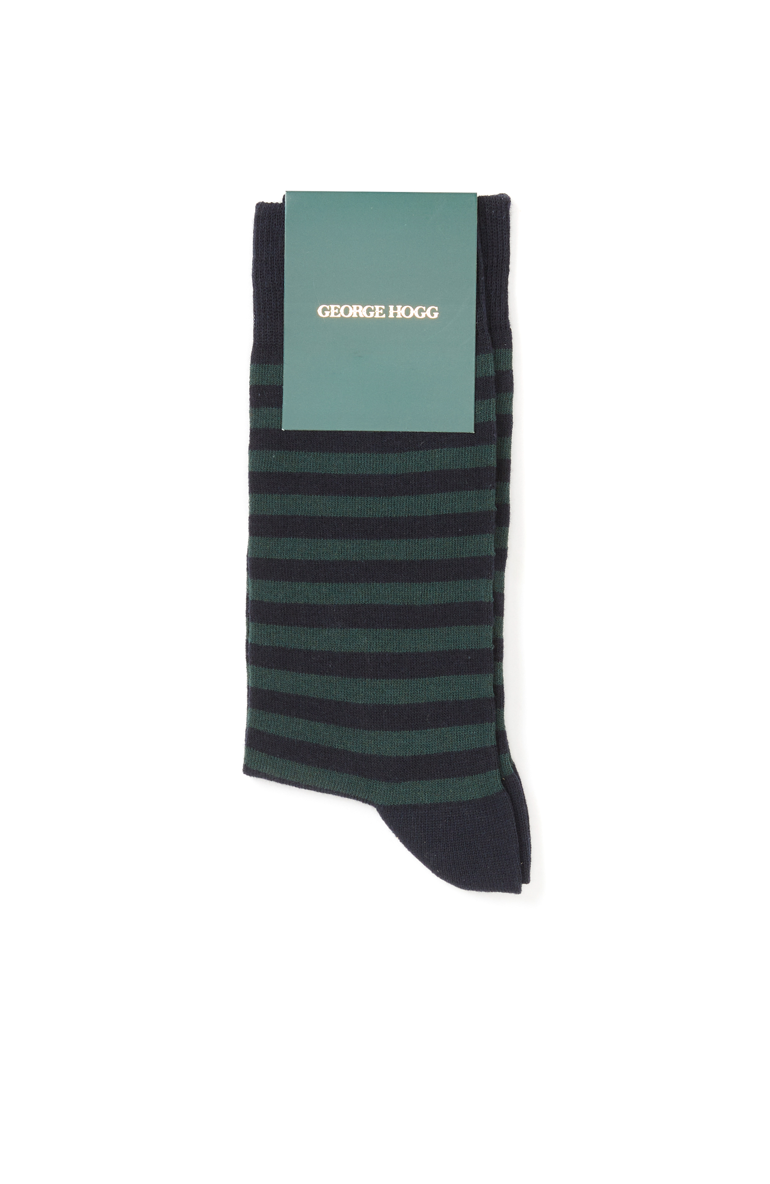 Lacivert Çizgili Erkek Çorap