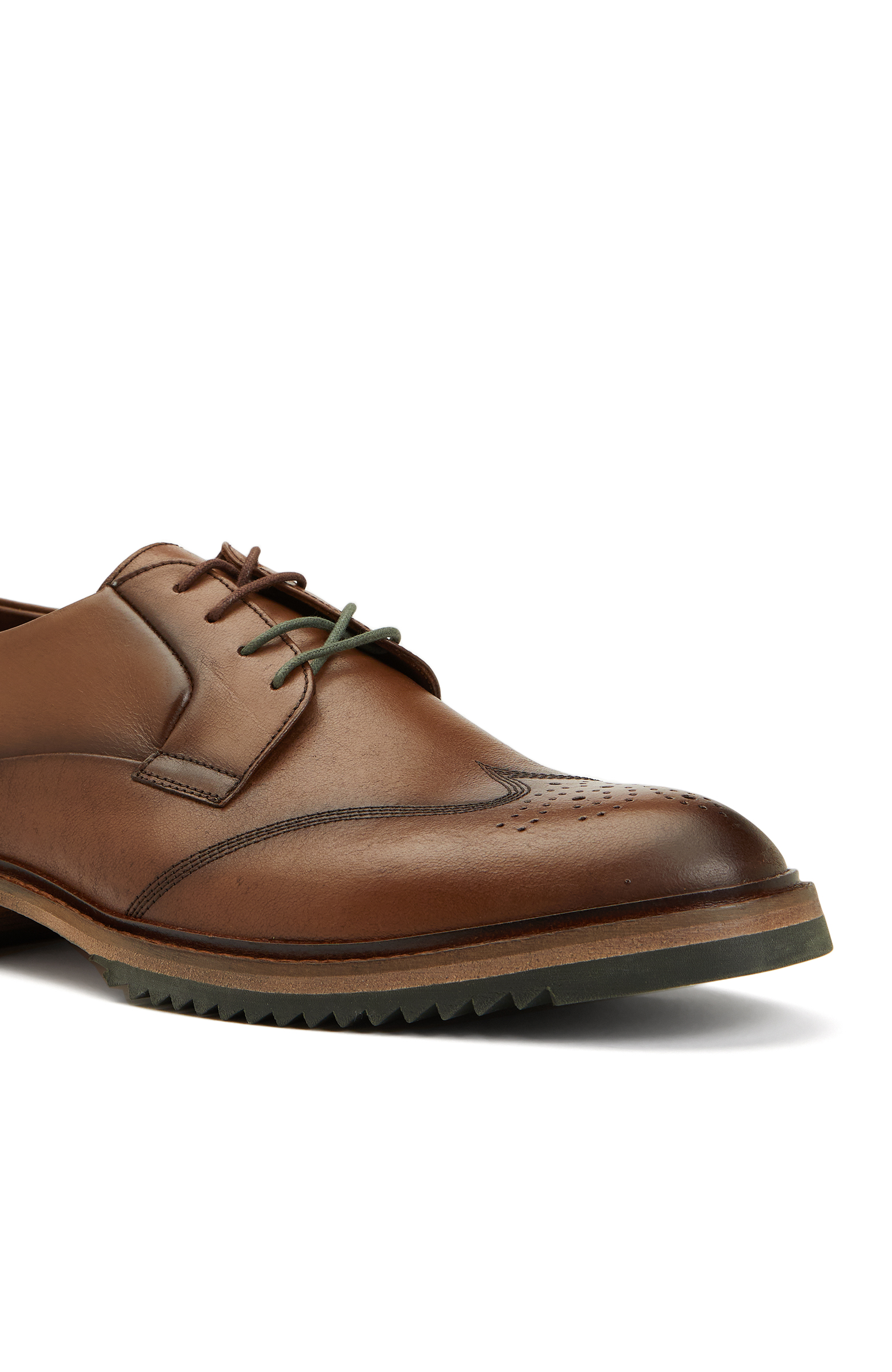 Kahverengi Erkek Deri Ayakkabı