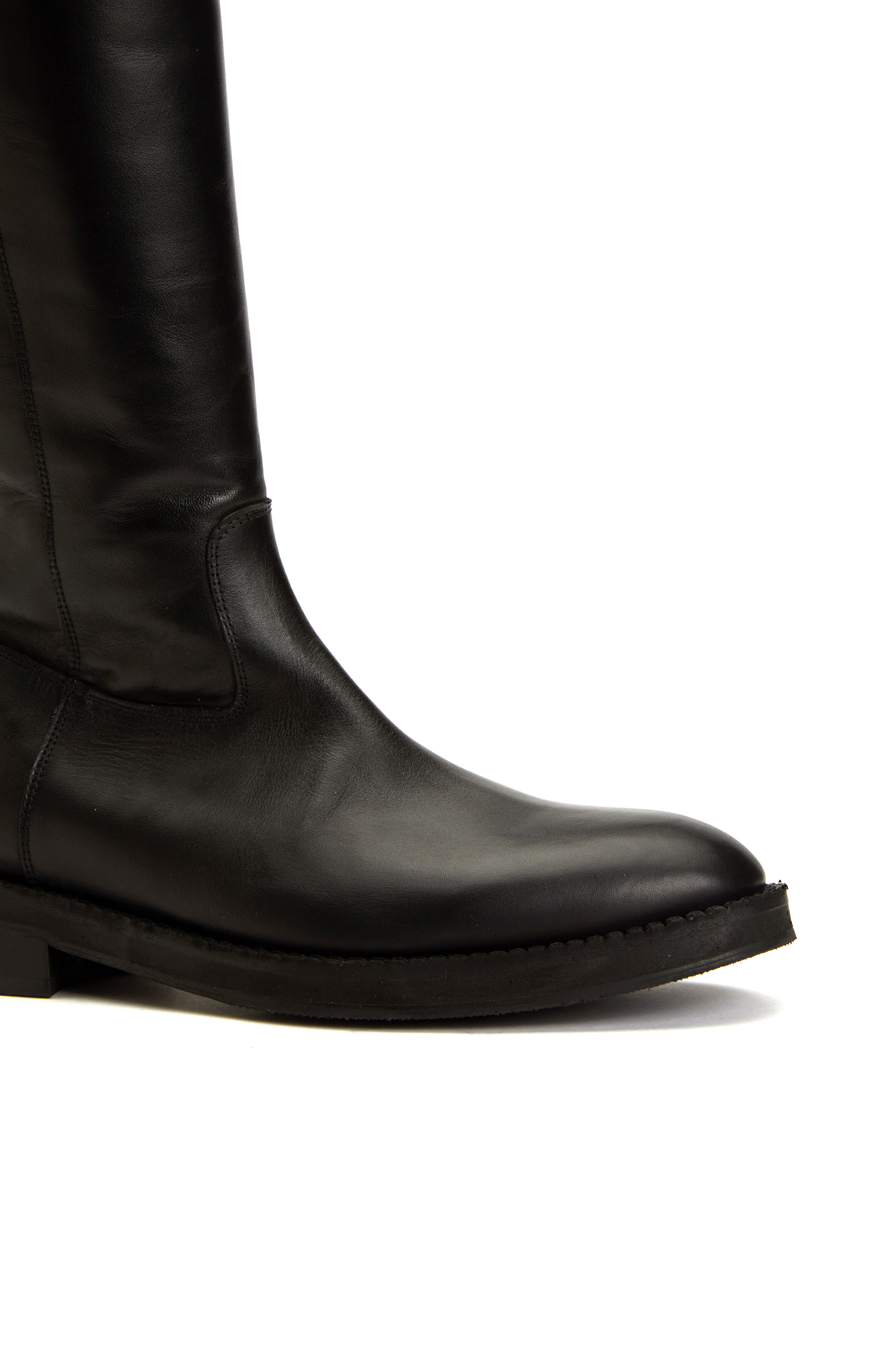 Siyah Kadın Deri Çizme