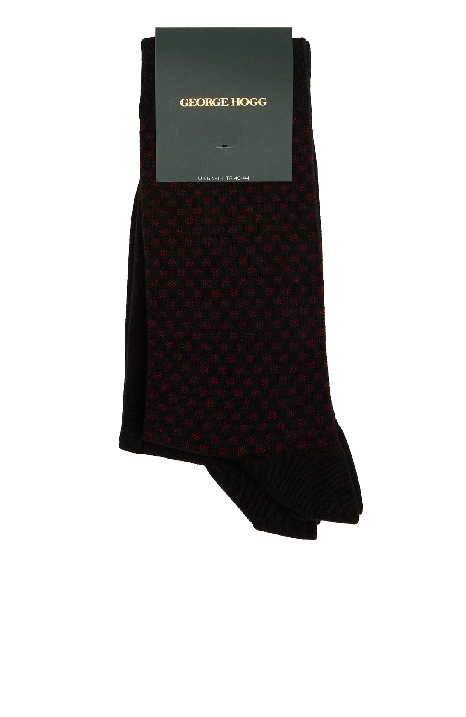 Kırmızı Siyah Erkek Çorap Seti