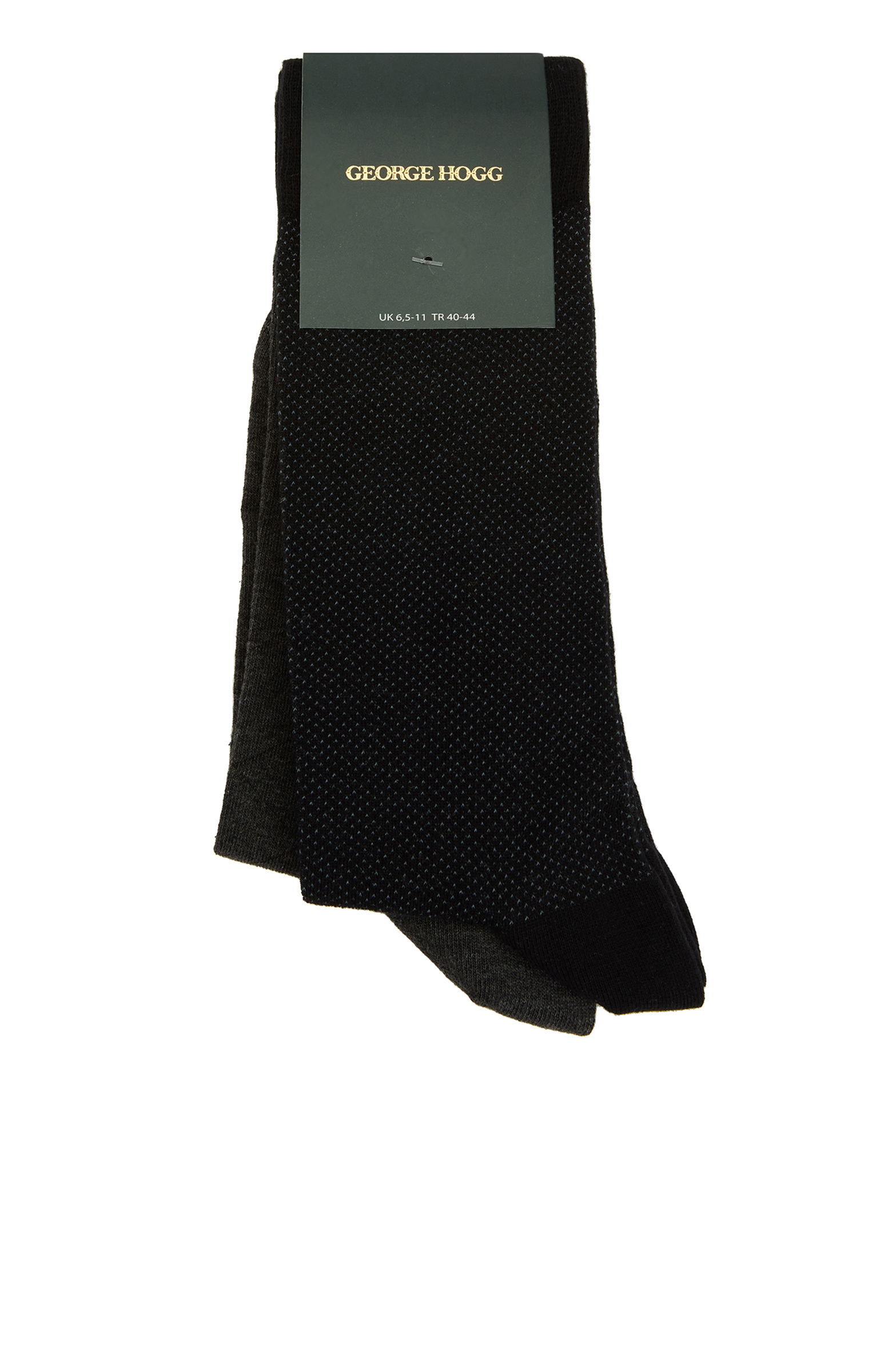 Gri Lacivert Erkek Çorap Seti