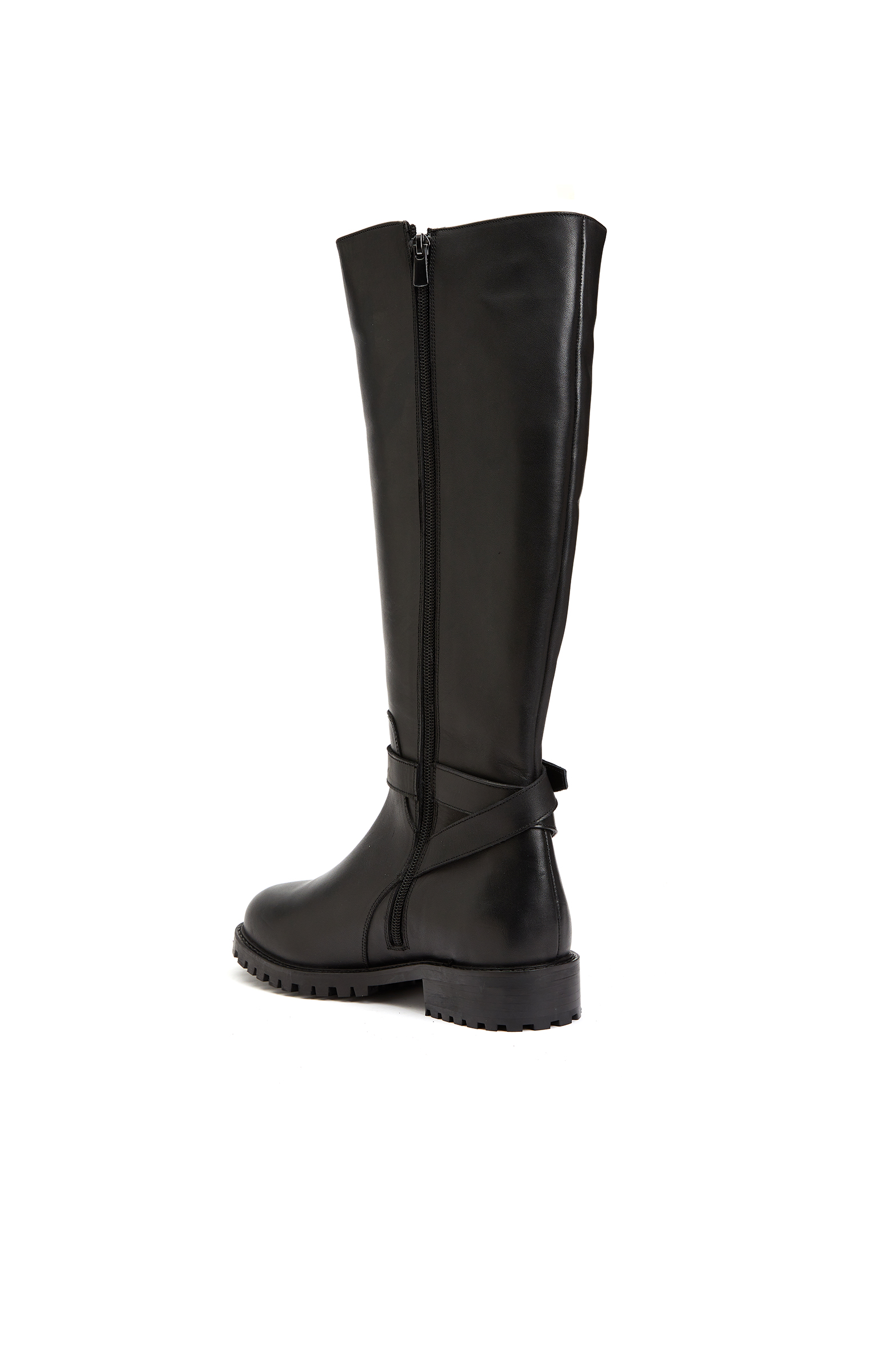 Siyah Kadın Deri Çizme