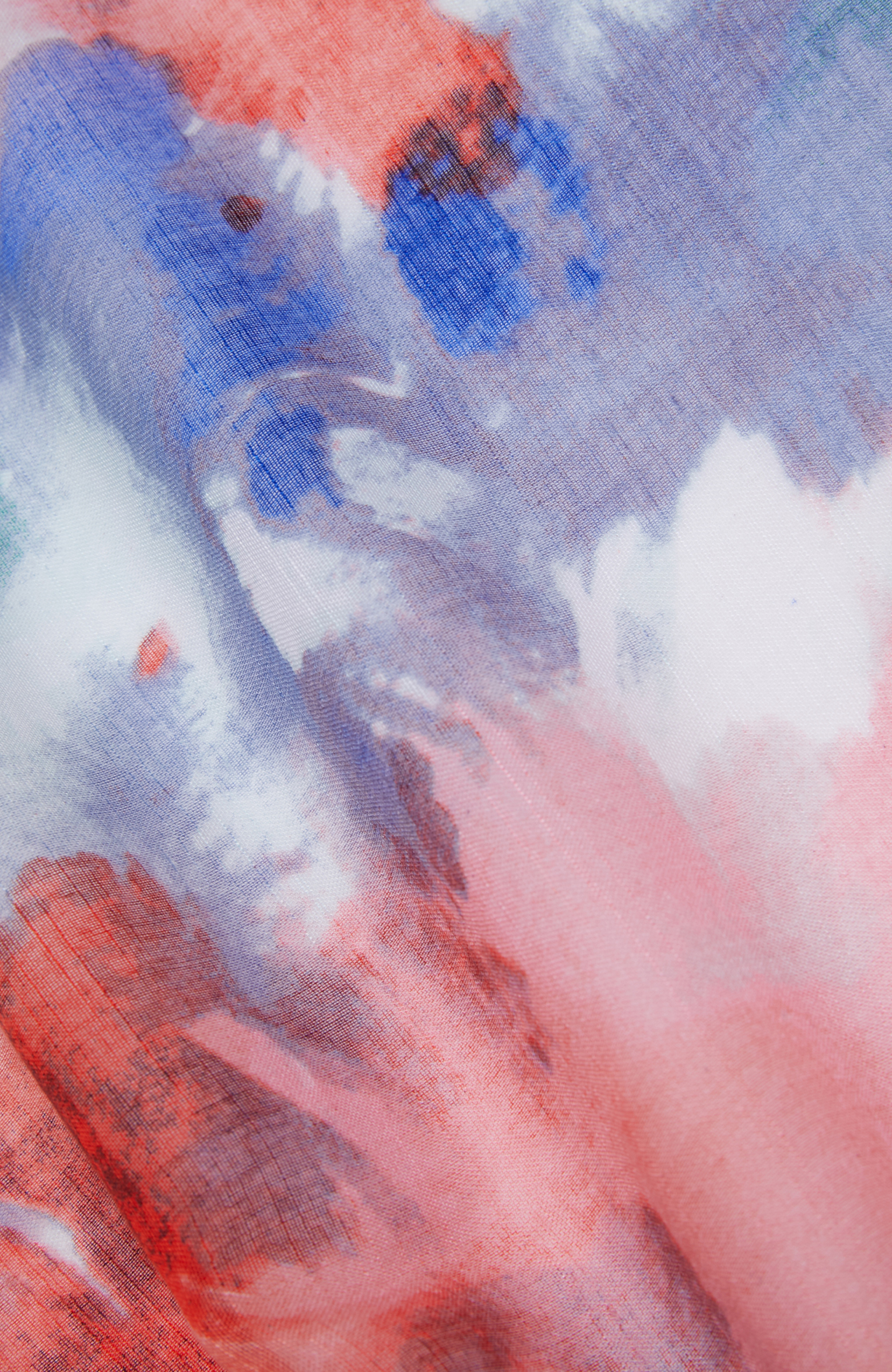 Renkli Batik Desenli Kadın Şal