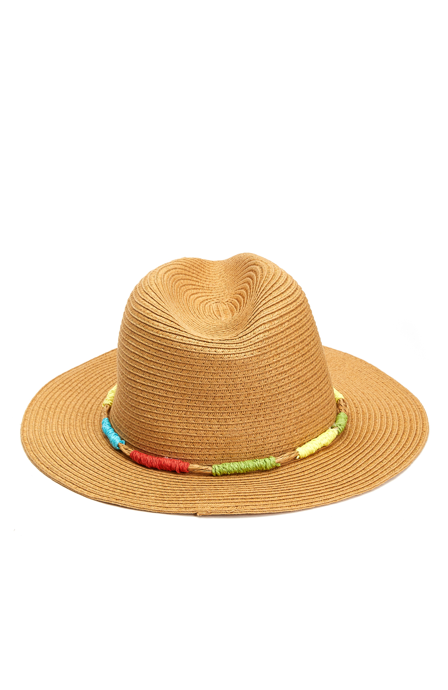 Bej Kadın Hasır Şapka