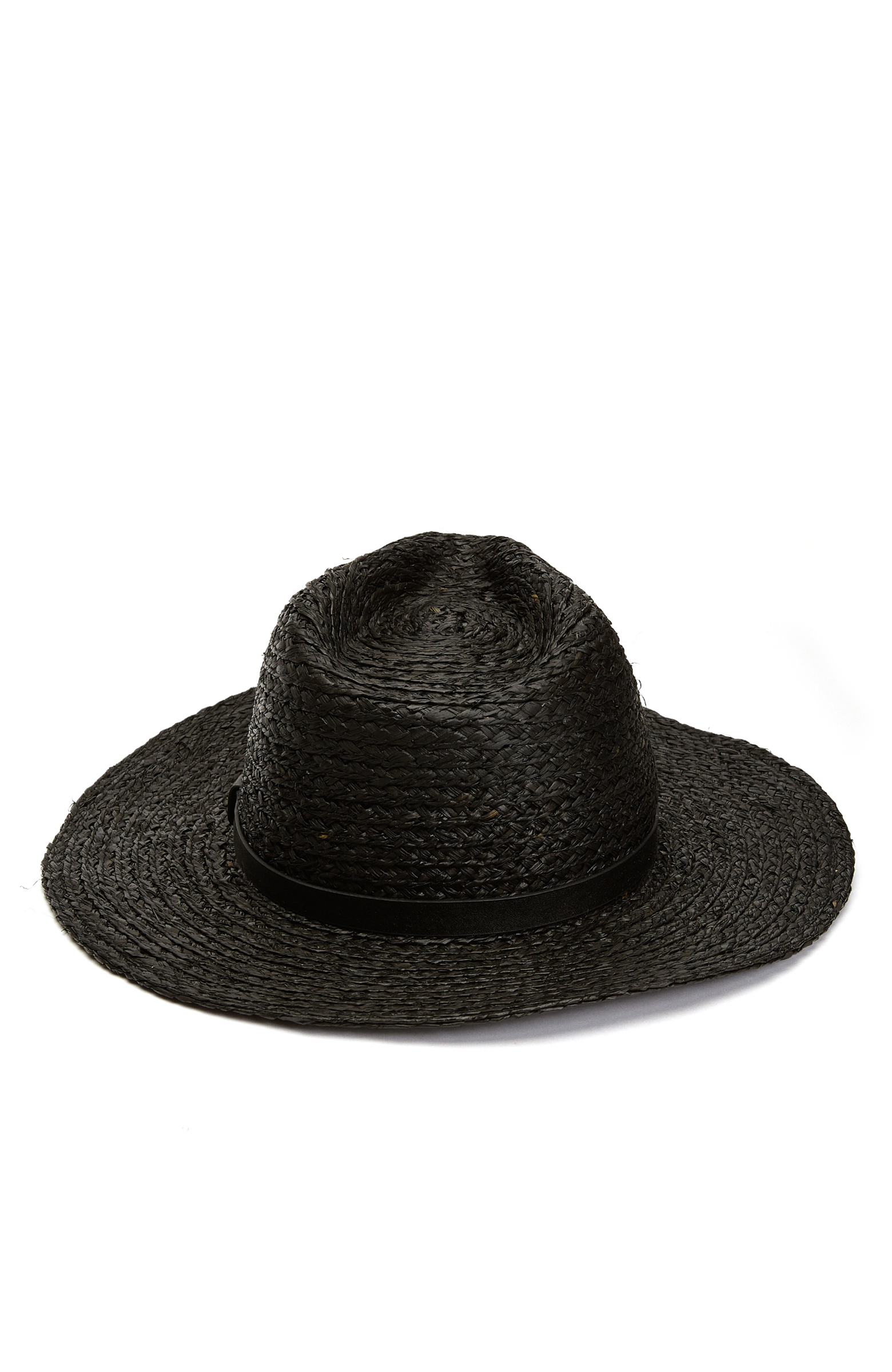 Siyah Erkek Hasır Şapka