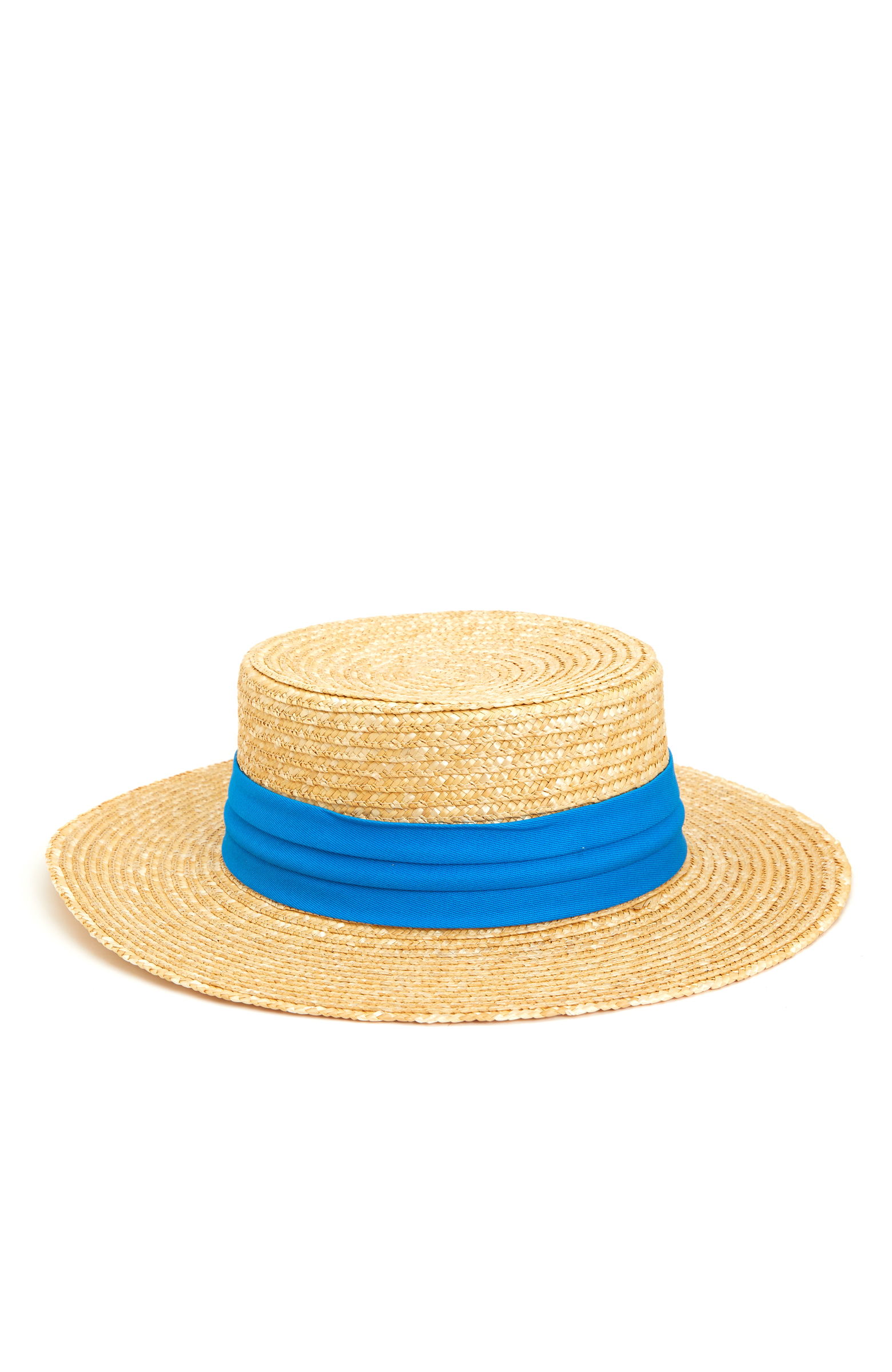 Bej Kadın Hasır Şapka