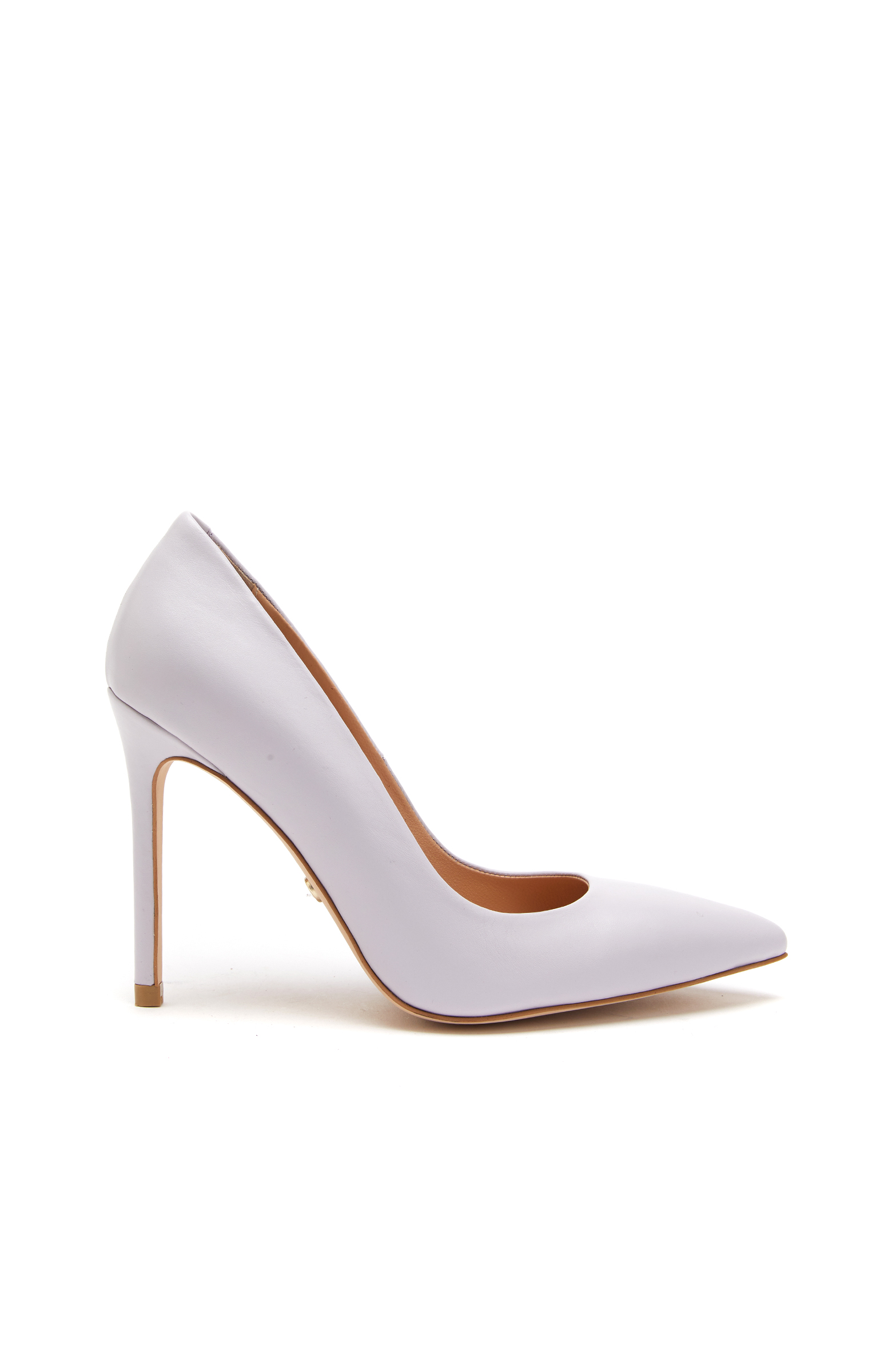 Lila Kadın Deri Stiletto