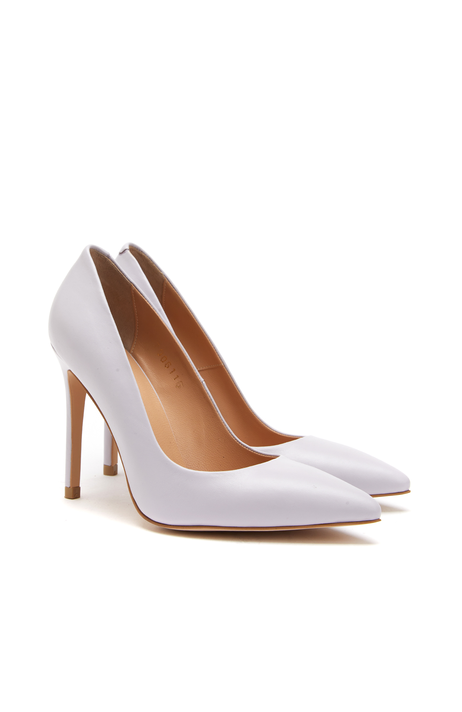Lila Kadın Deri Stiletto