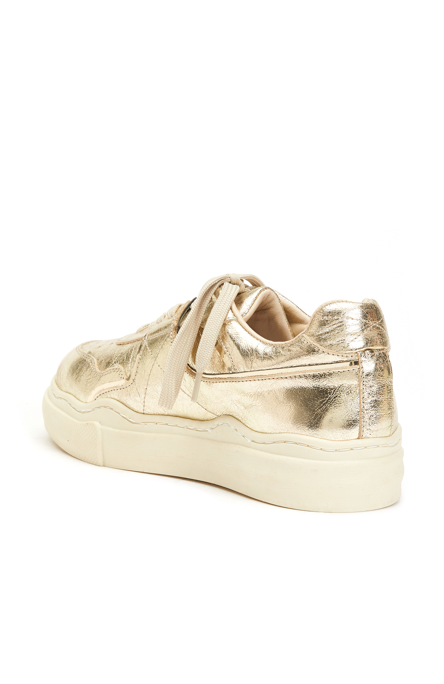 Gold Kadın Deri Sneaker