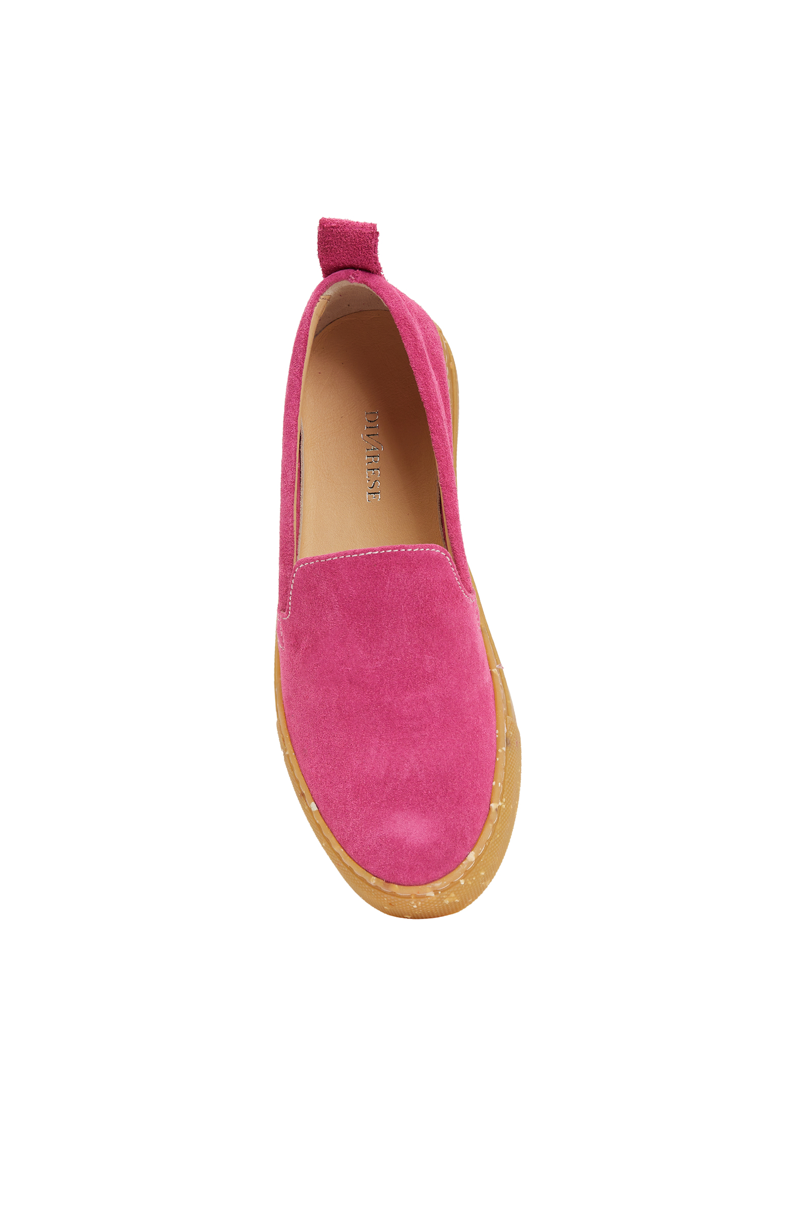 Fuşya Kadın Deri Loafer