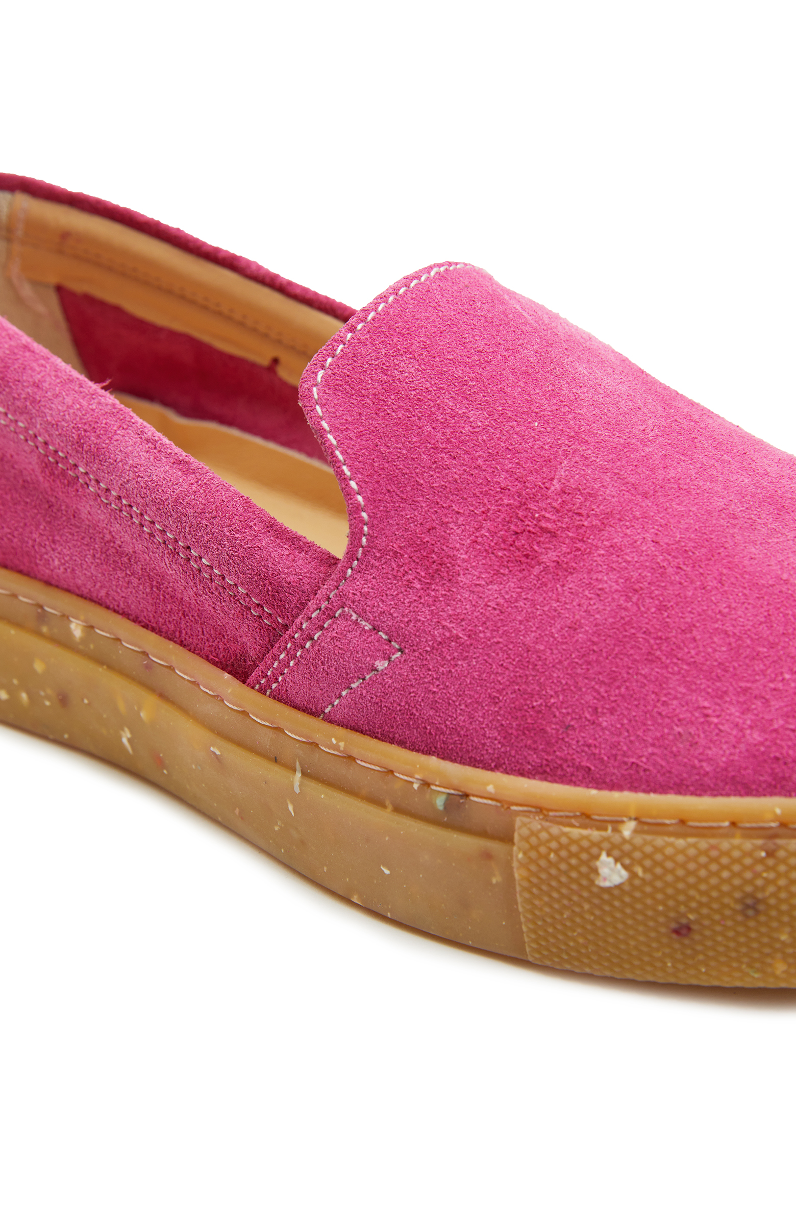 Fuşya Kadın Deri Loafer