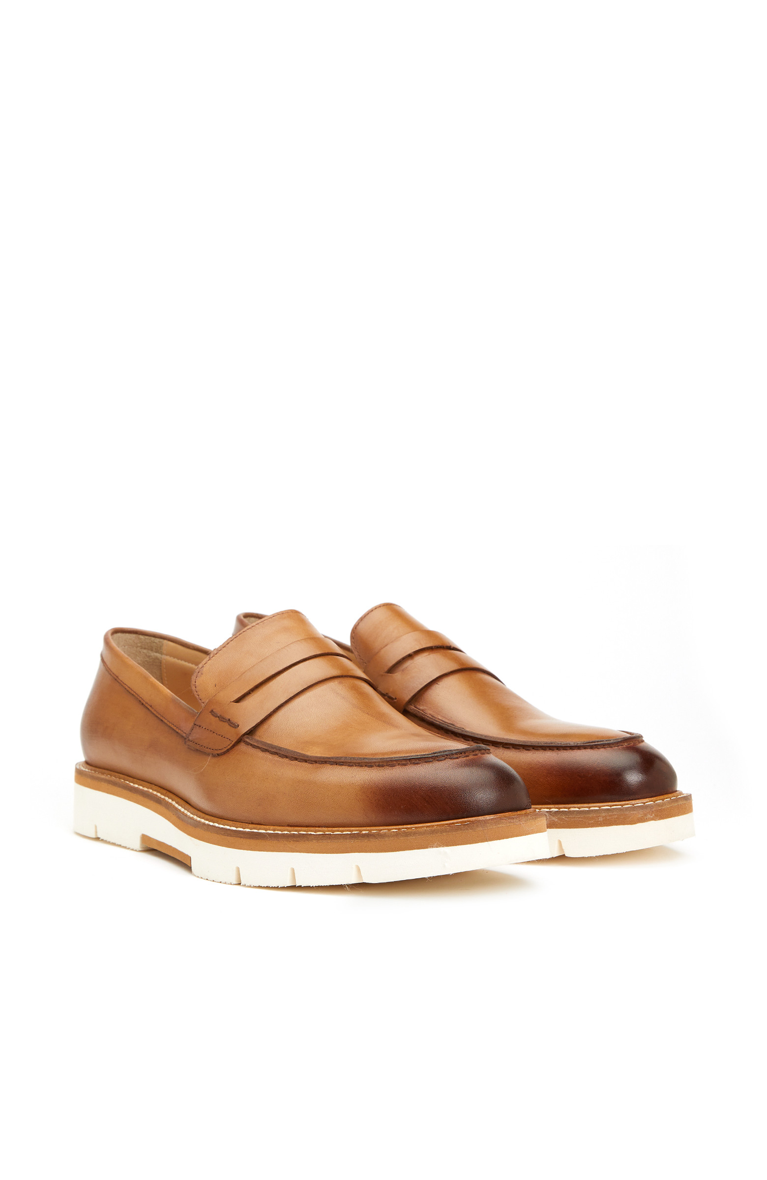 Taba Erkek Deri Loafer