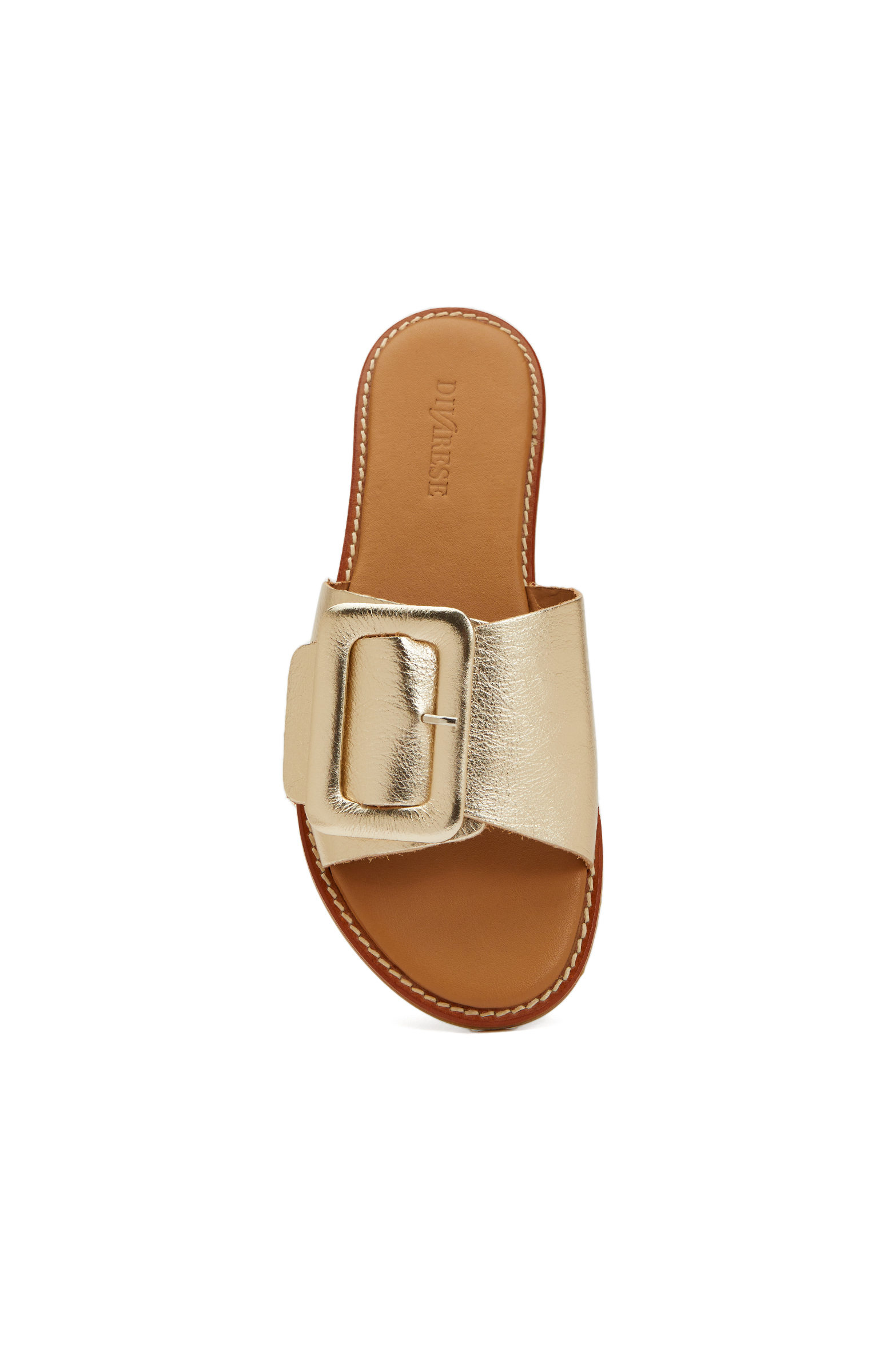 Gold Kadın Deri Terlik