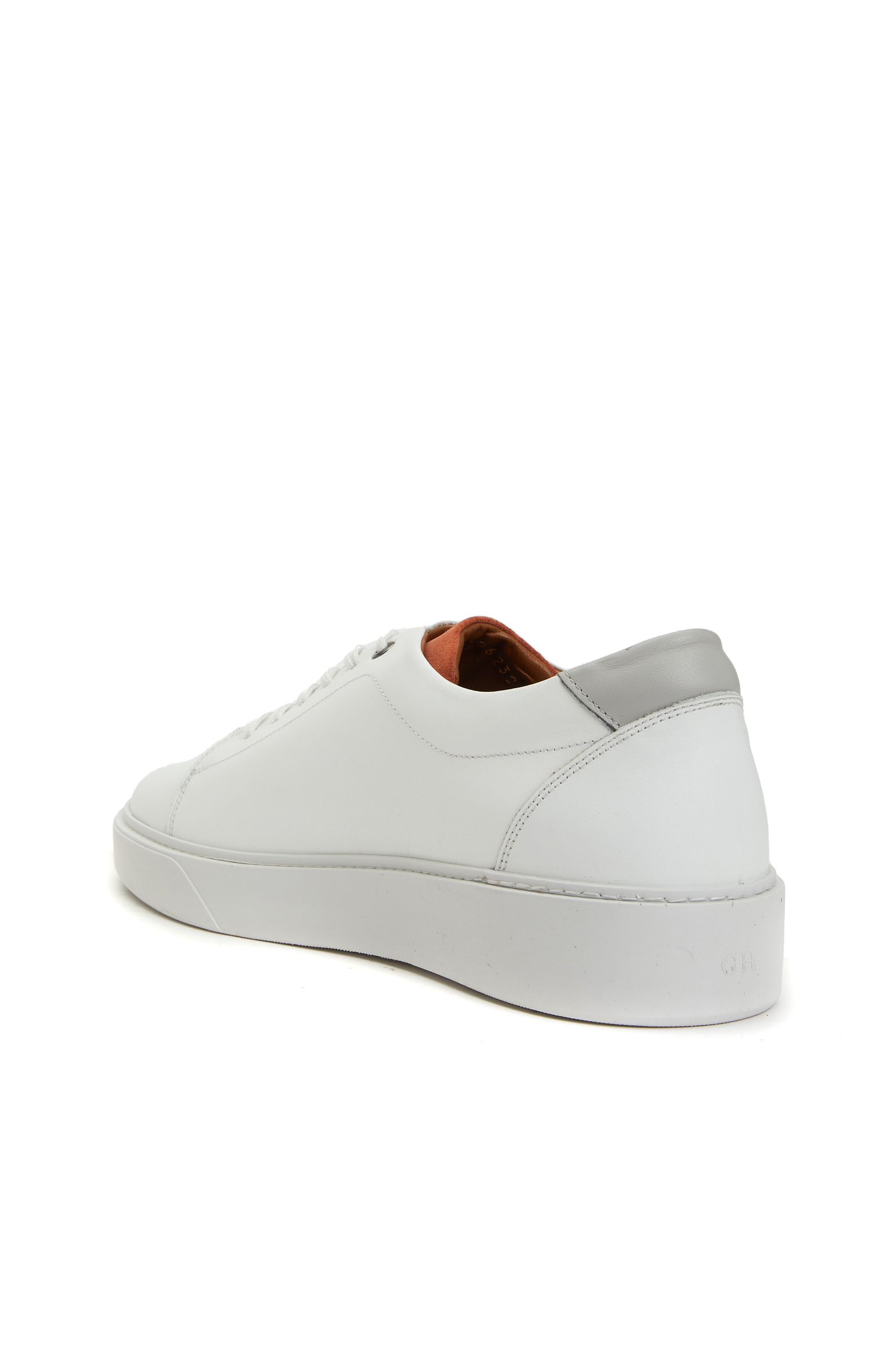 Beyaz Erkek Deri Sneaker