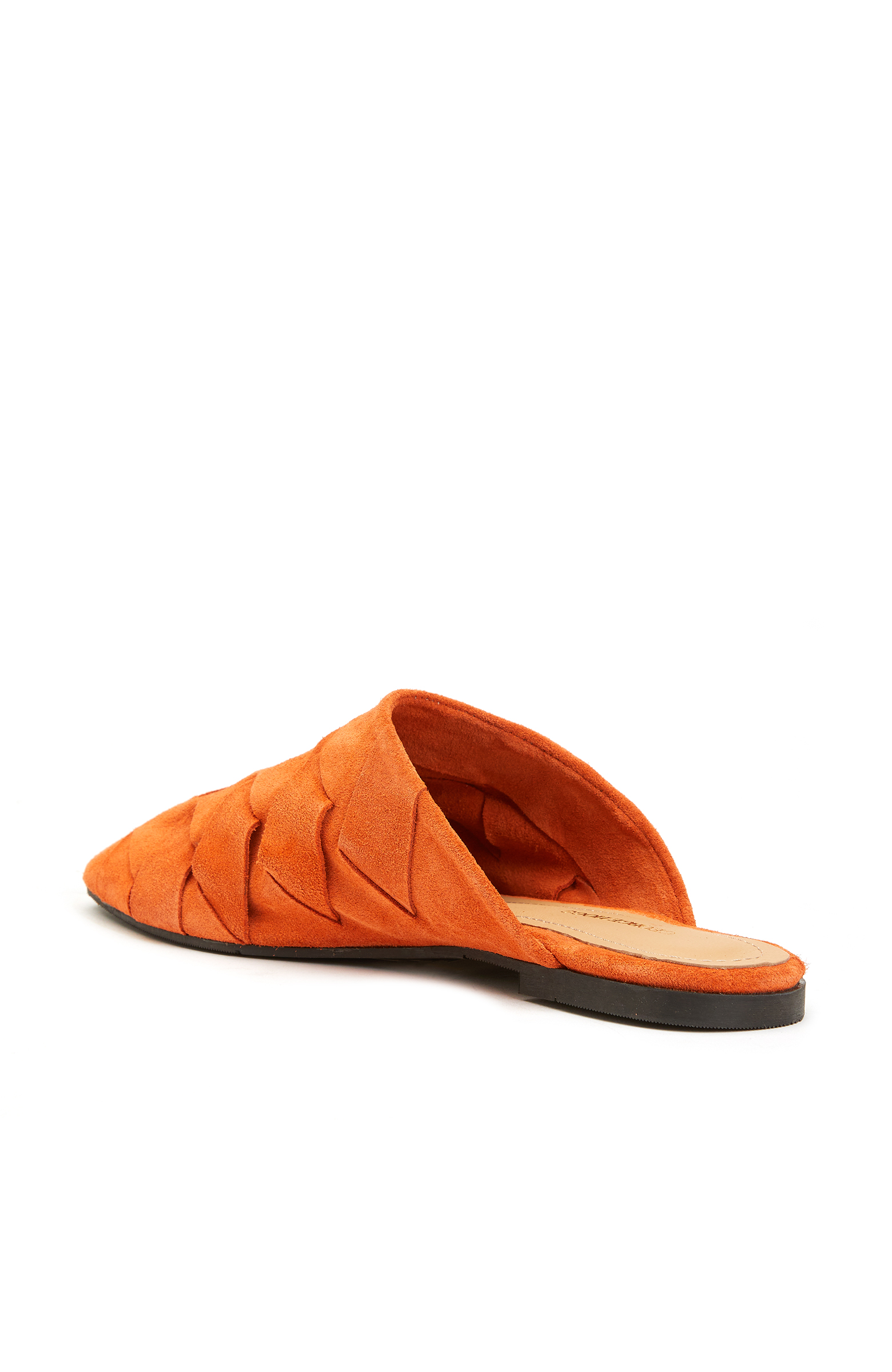 Turuncu Kadın Süet Terlik