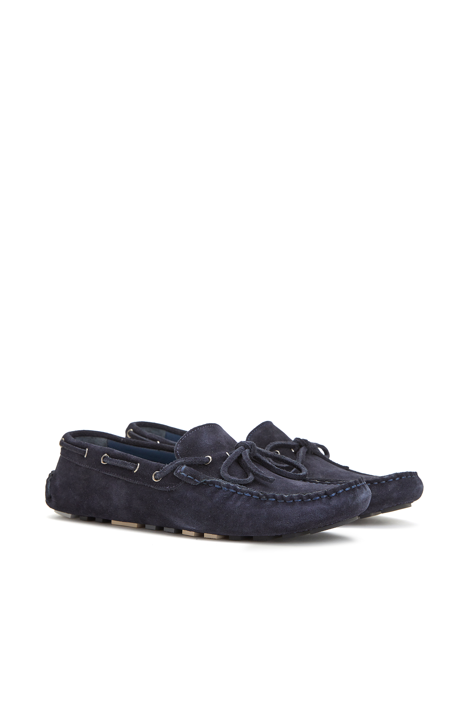 Lacivert Erkek Süet Loafer_1