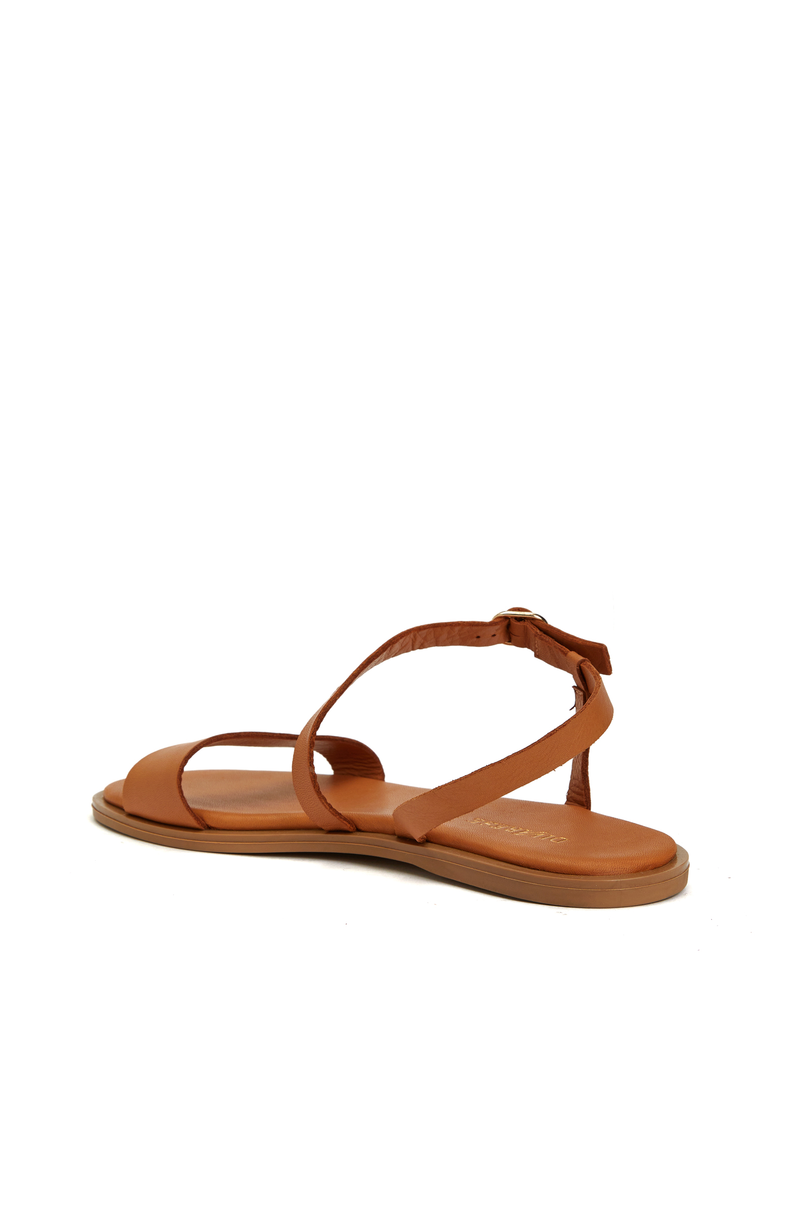 Taba Kadın Yumuşak Taban Deri Sandalet