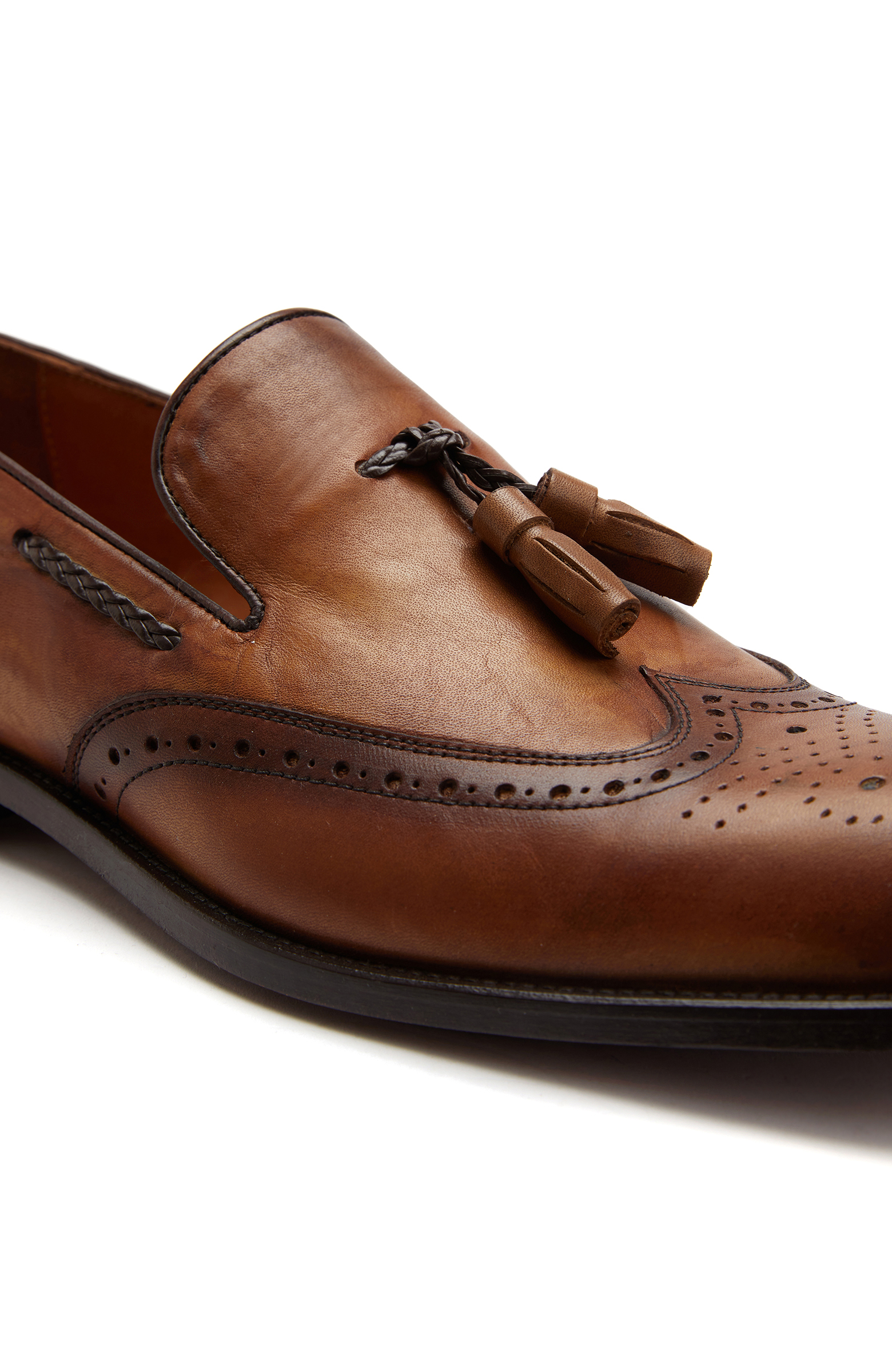 Taba Erkek Deri Loafer