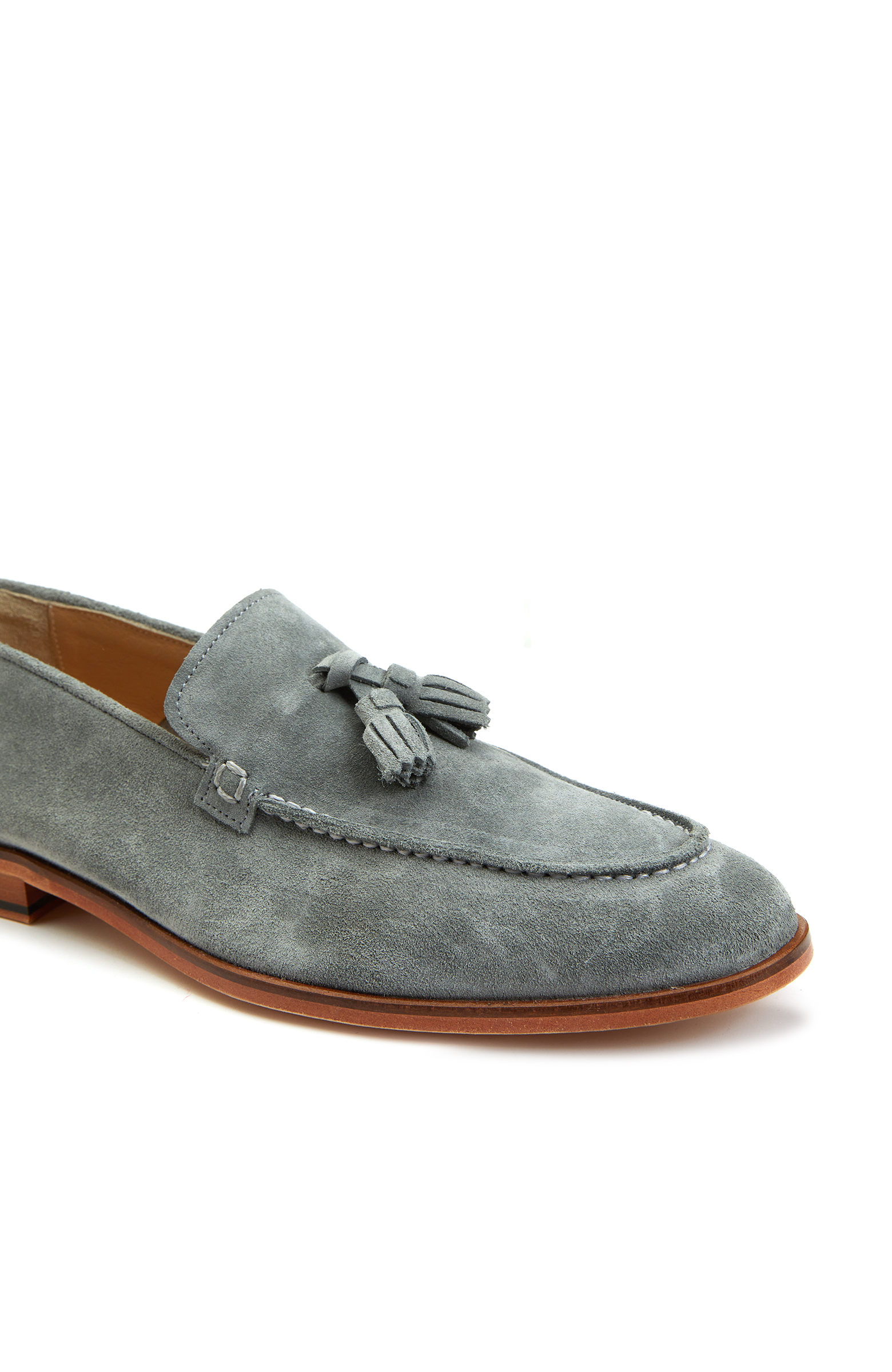 Mavi Erkek Süet Loafer