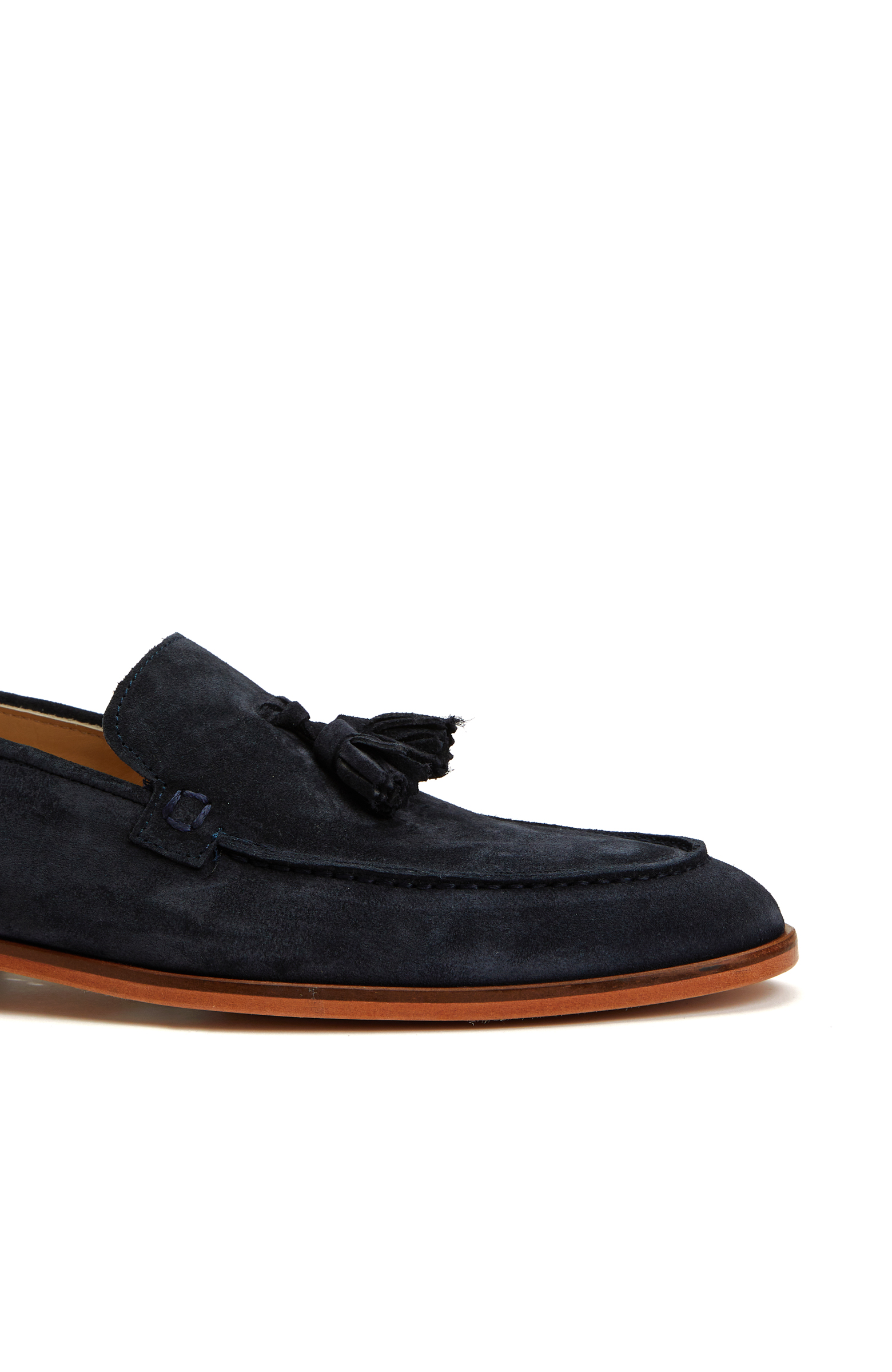 Lacivert Erkek Süet Loafer