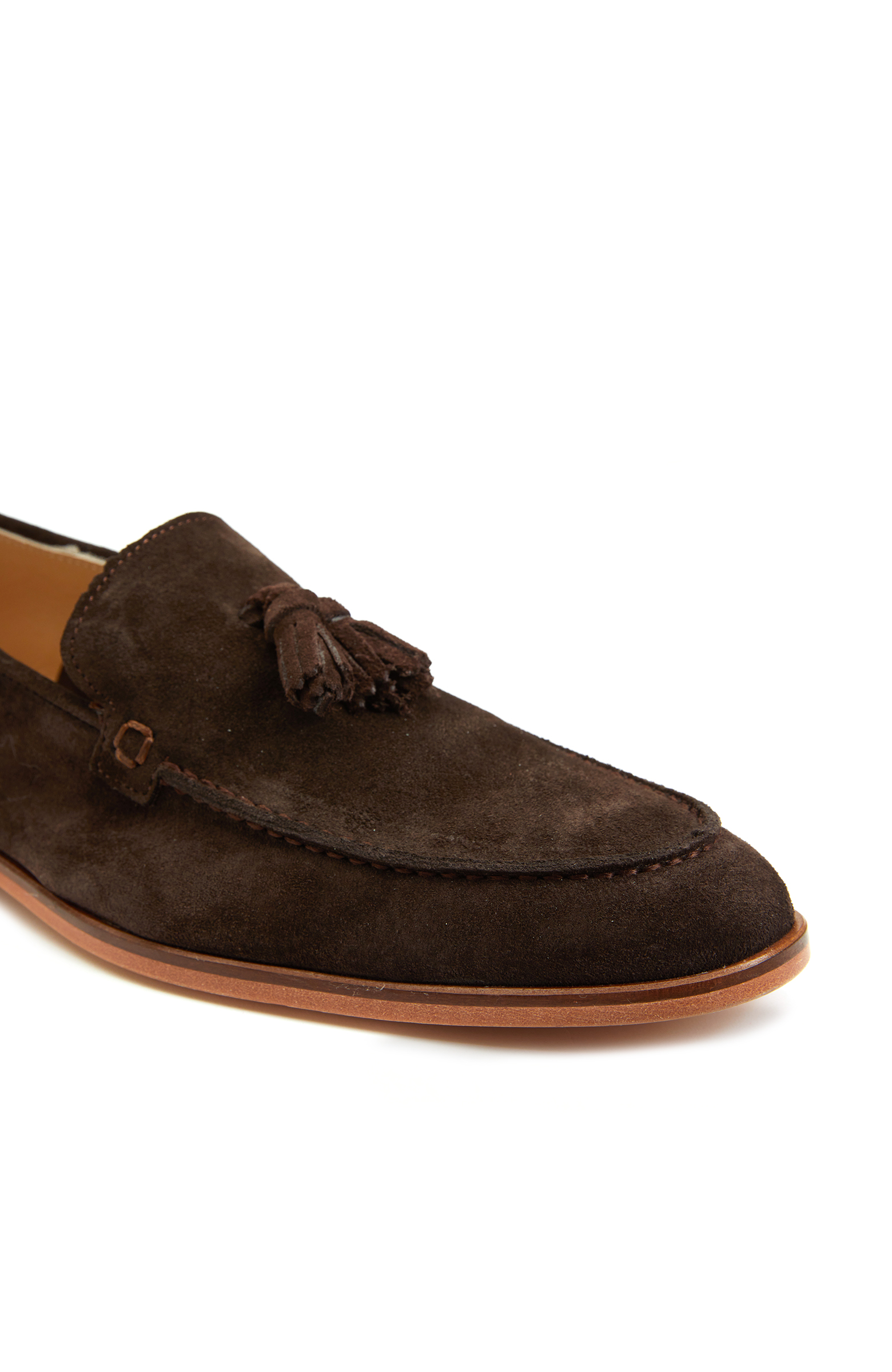 Açık Kahverengi Erkek Süet Loafer