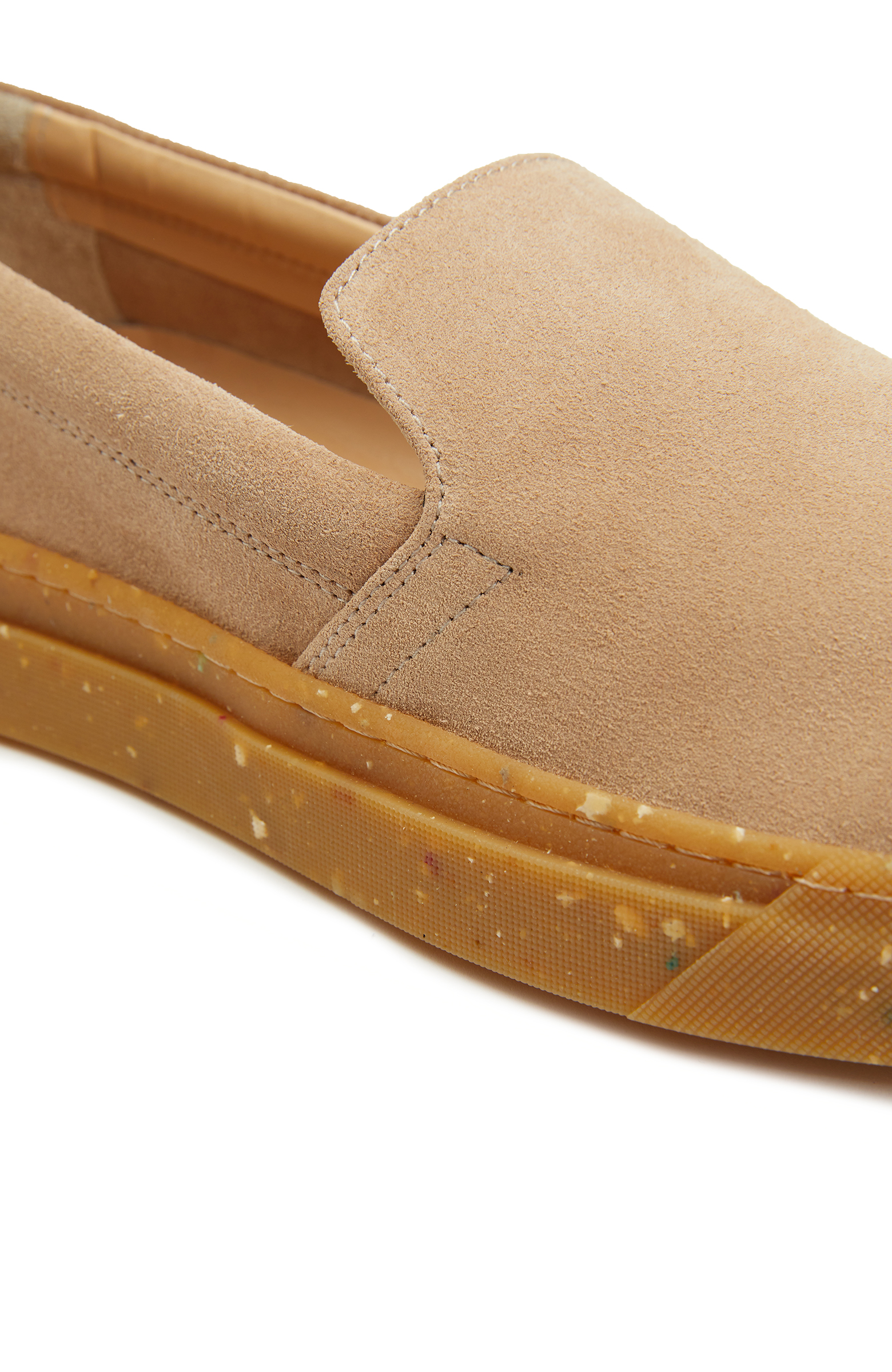 Bej Erkek Süet Loafer