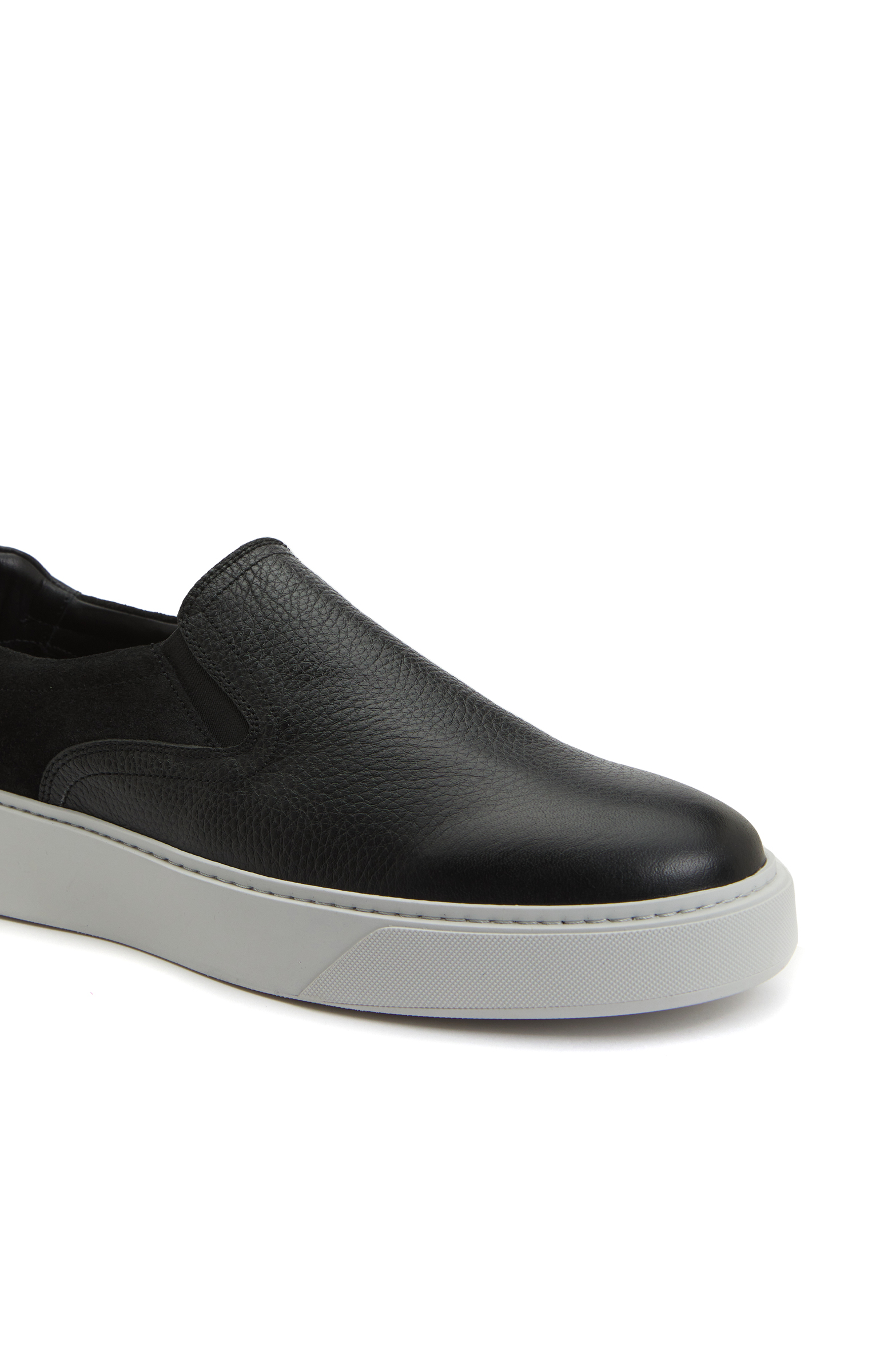 Siyah Kadın Deri Sneaker