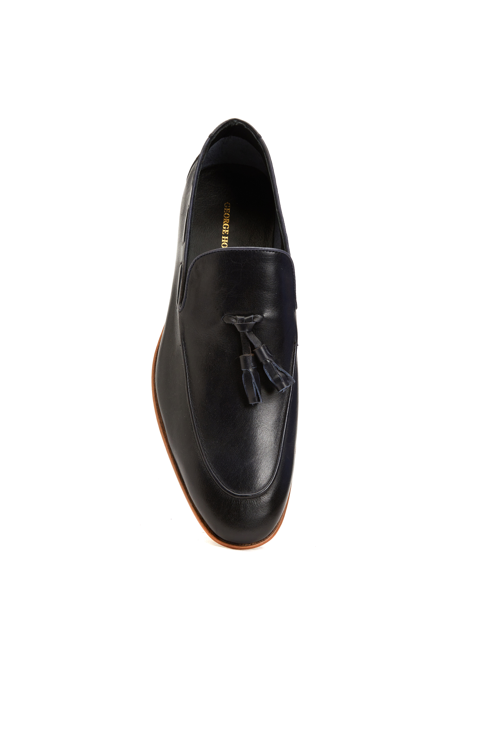 Lacivert Deri Erkek Loafer