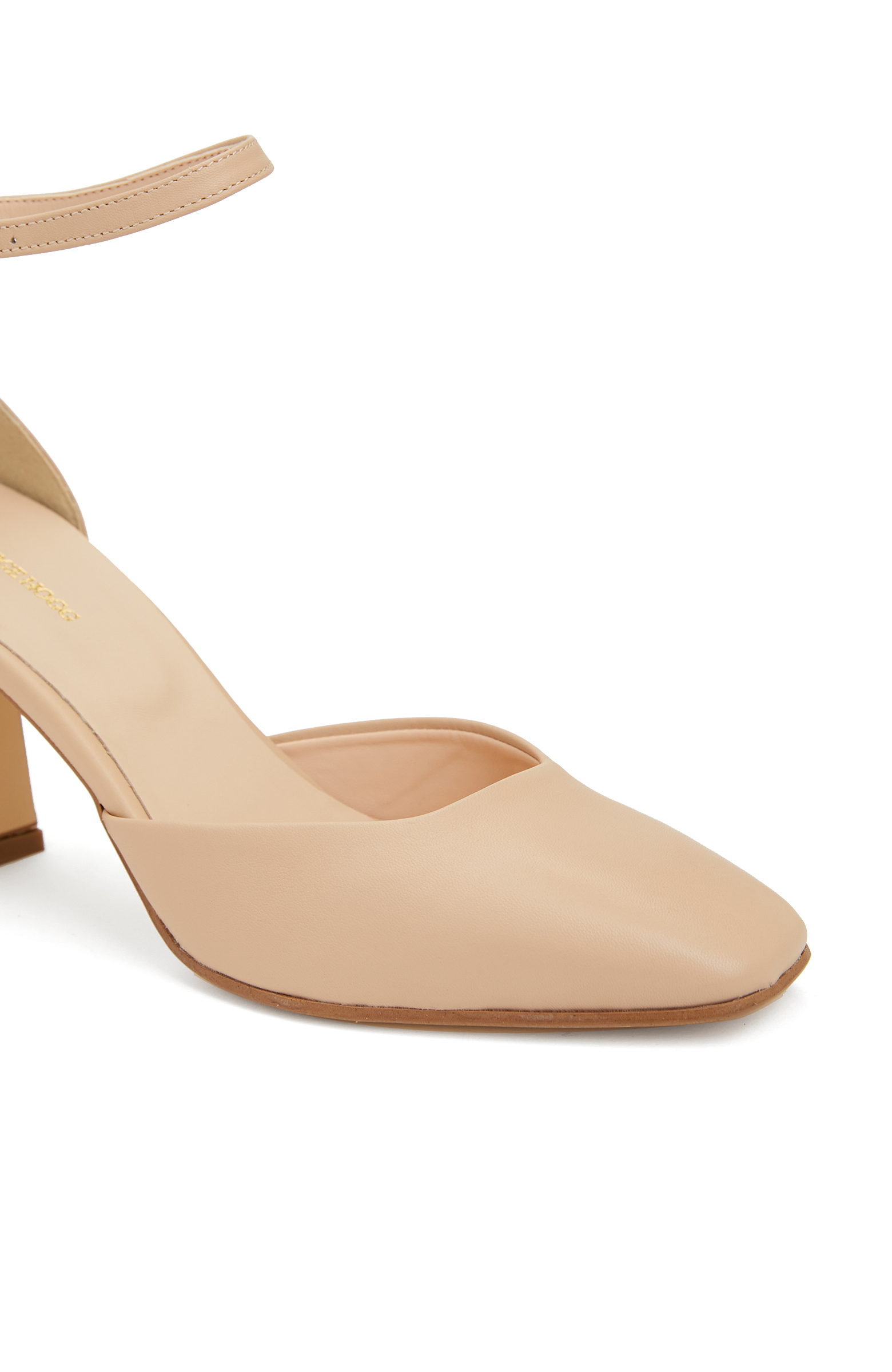 Pudra Deri Kadın Ayakkabı