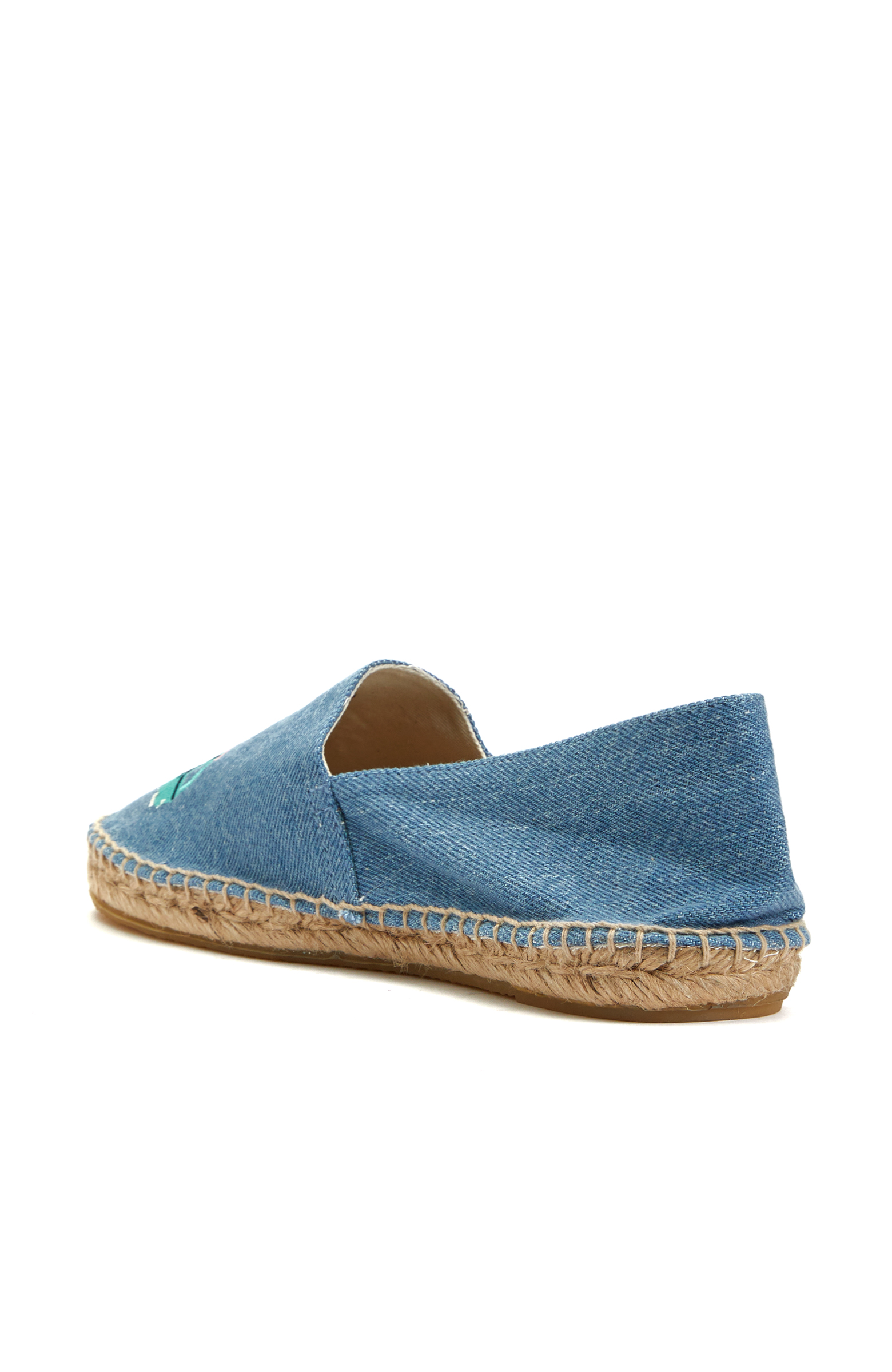 Mavi Desenli Kadın Espadril